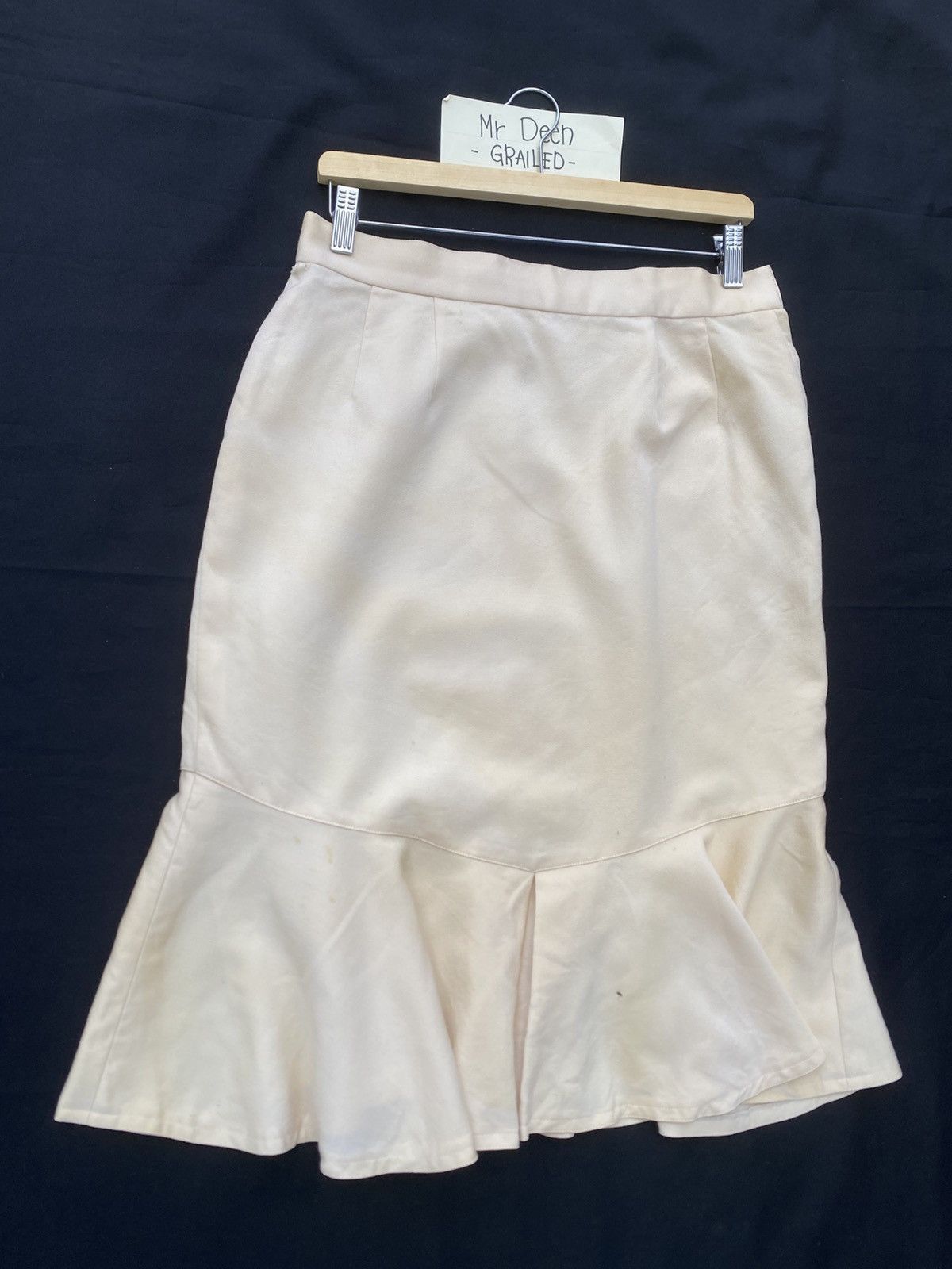 Christian Dior Monsieur Rare Vintage Christian Dior Pret-a-Porter Midi Skirt Size 29" - 2 Thumbnail