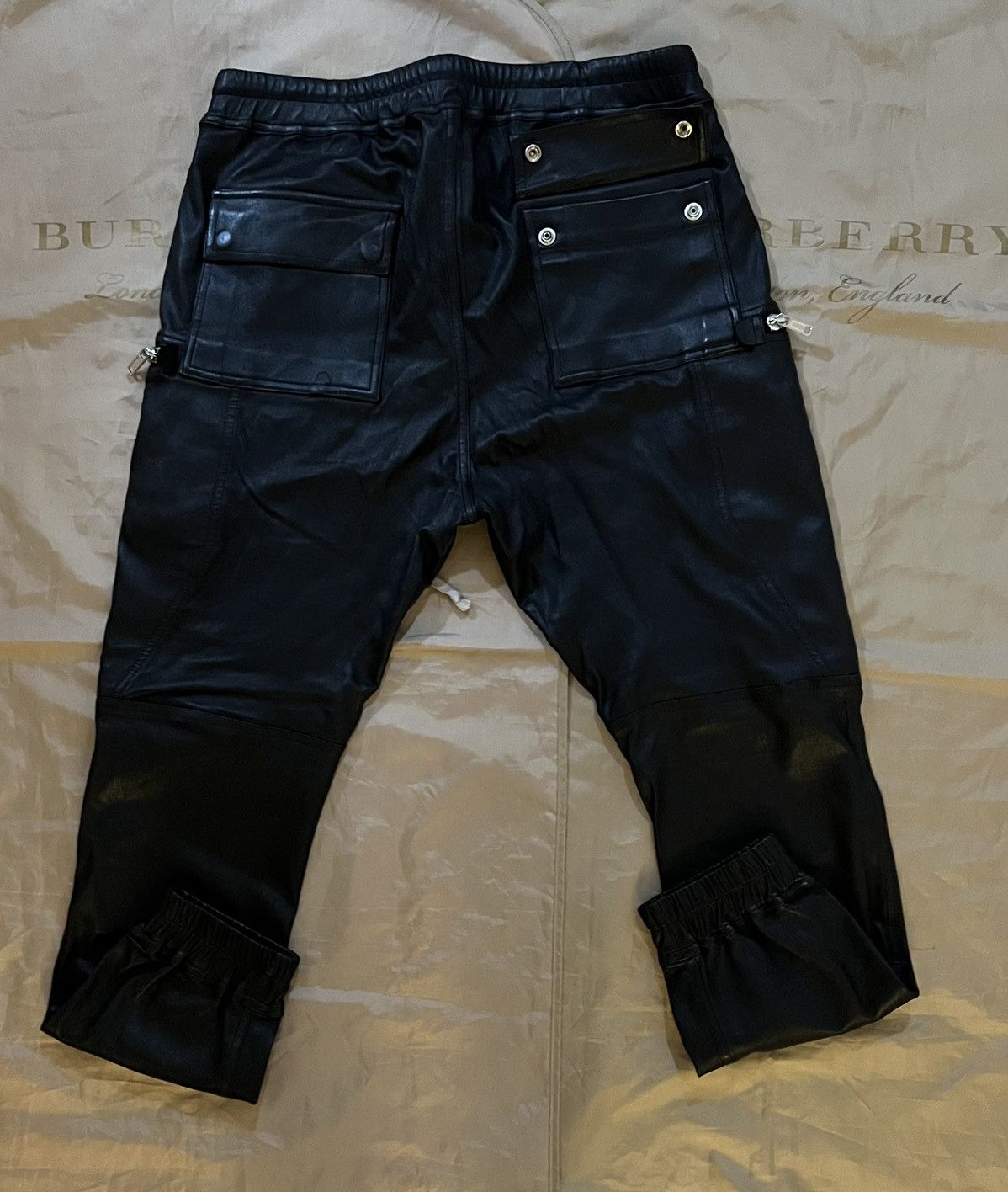 Rick Owens Rick Owens Tecuatl SS2020 Cargo Pants leather size 52 $4500 Size US 34 / EU 50 - 7 Thumbnail