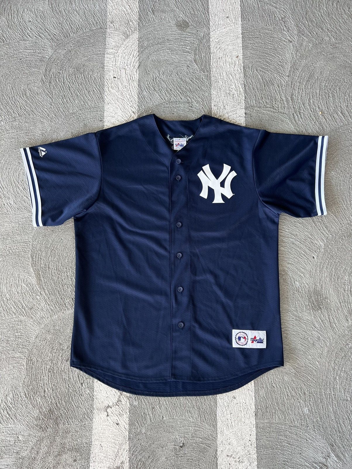 Vintage 1990's New York Yankees Derek Jeter Majestic Jersey Sz.XL