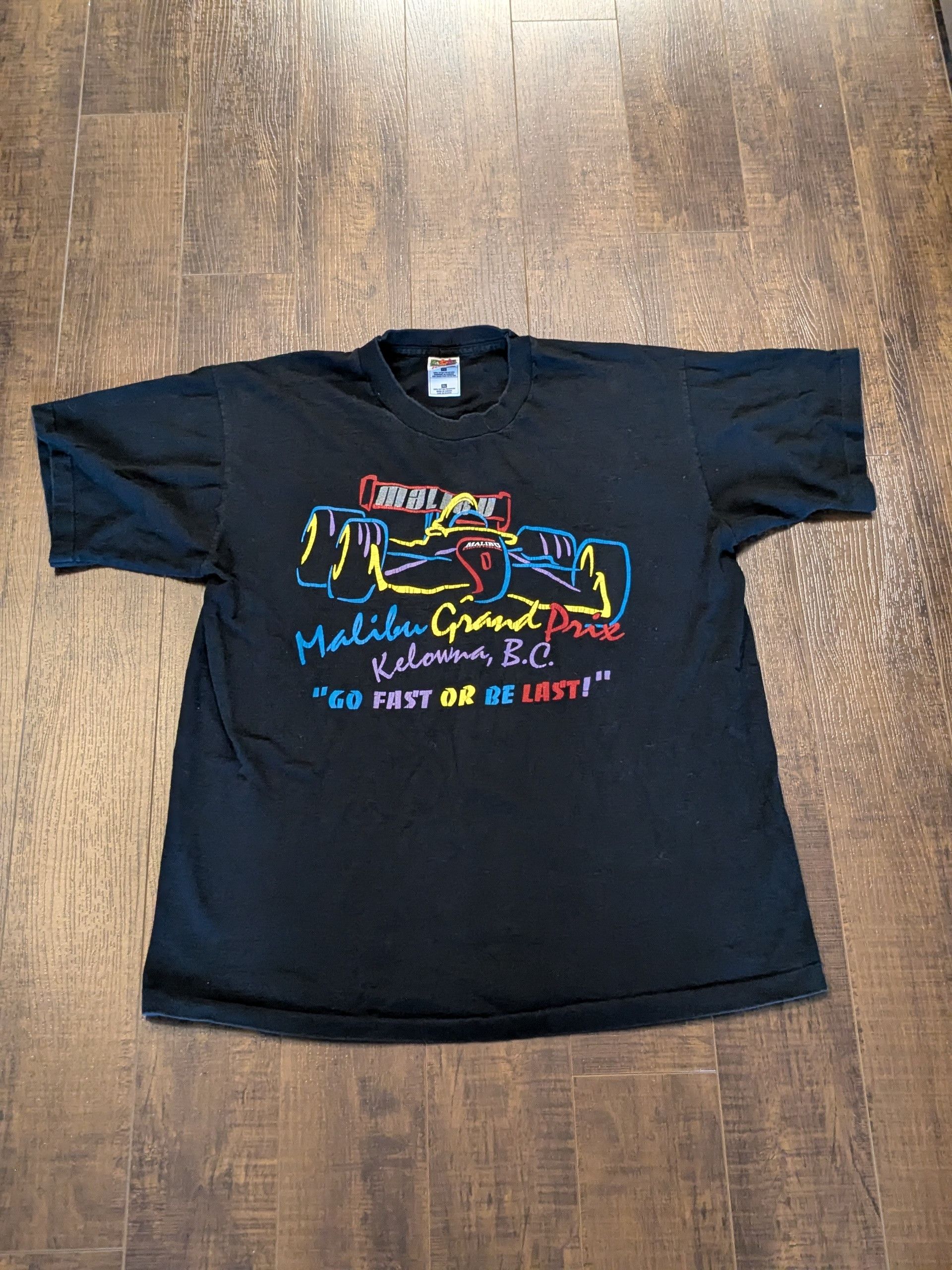 Fruit Of The Loom Malibu Grand Prix Kelowna, BC Size XL Made in Canada FOTL Size US XL / EU 56 / 4 - 1 Thumbnail
