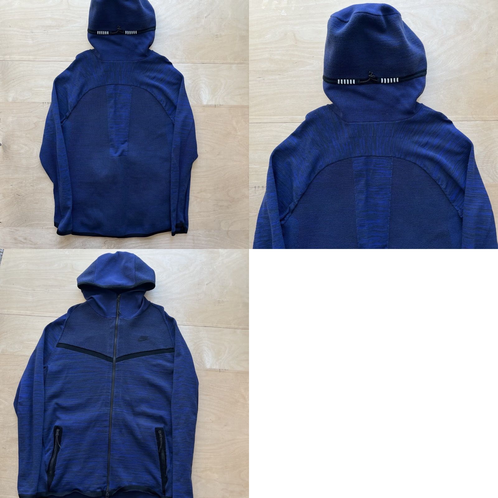 Nike Nike Windrunner Jacket Shirt Medium Blue Full Zip Lightweight Knit Tech Nike AeroLoft Sportwear Windbreaker Baseball Basketball Mens M Size US M / EU 48-50 / 2 - 8 Thumbnail