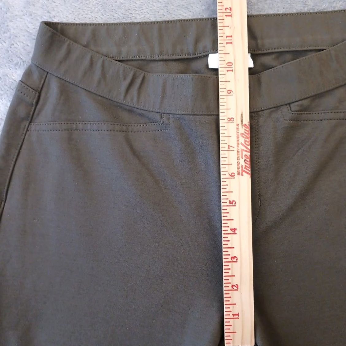 J. Jill J.Jill Ponte Ankle Pants Womens Petites PS Green Slim Leg Pull On Stretch Straight Size 28" / US 6 / IT 42 - 4 Thumbnail