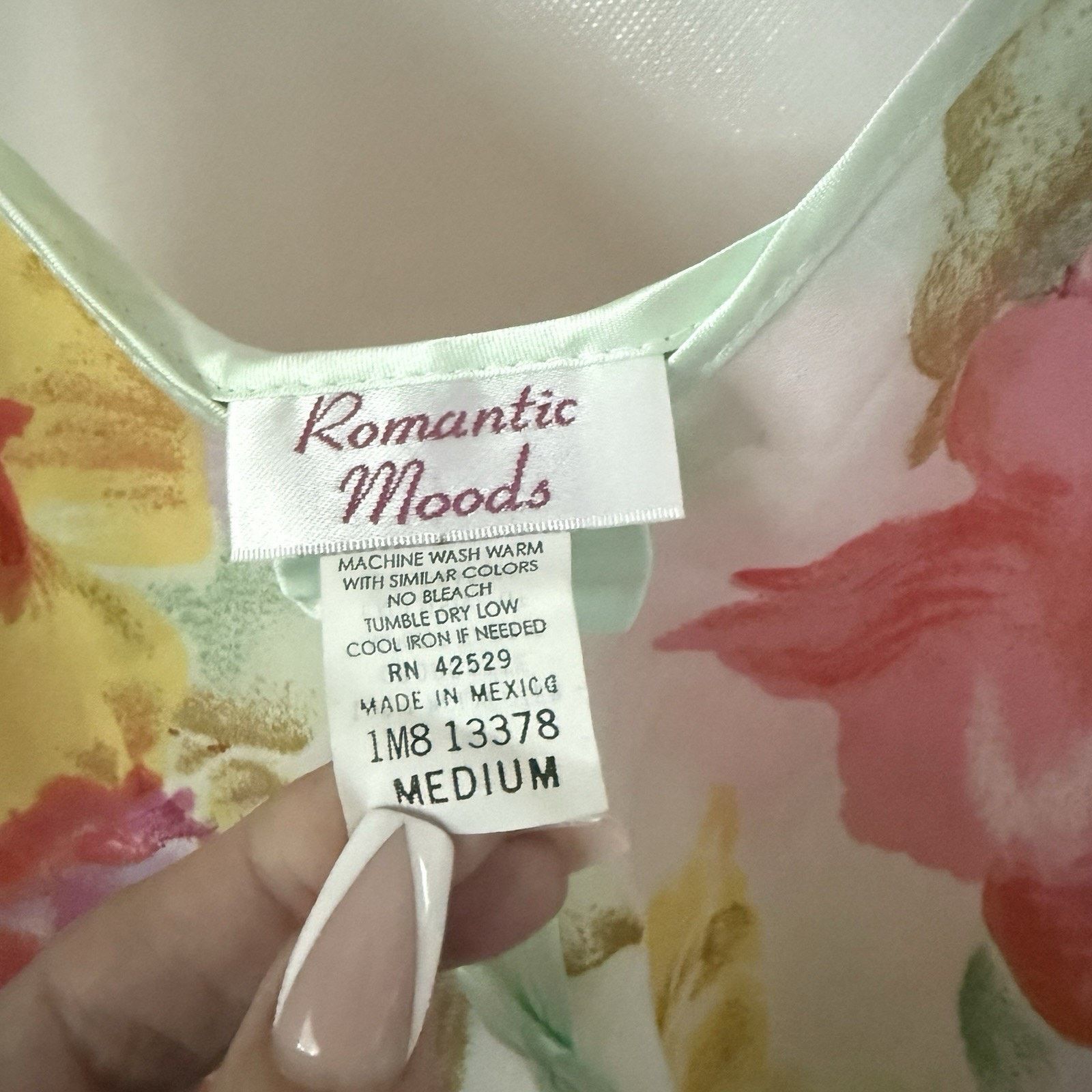 Other Y2K Camisole Blouse Sheer Romantic Coquette Sexy Babydoll Size M / US 6-8 / IT 42-44 - 3 Thumbnail