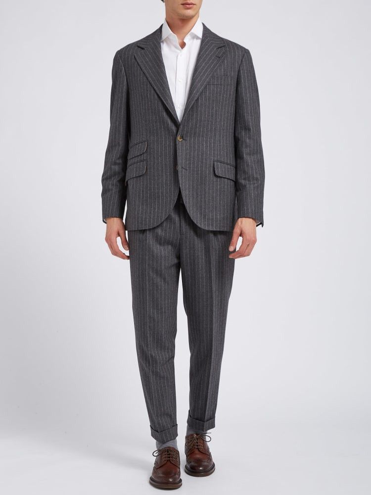 Brunello Cucinelli Suit in Grey | Grailed
