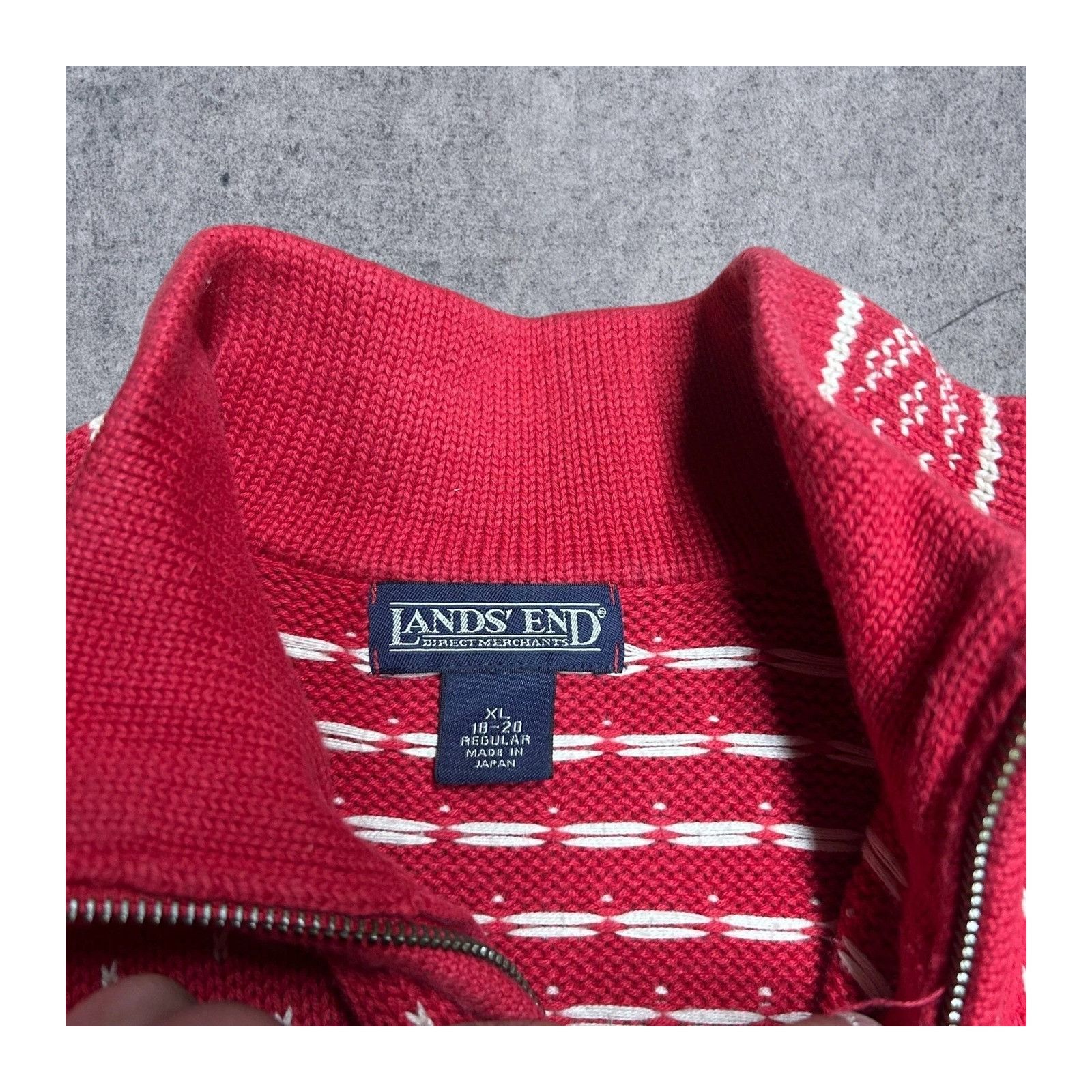 Lands' End Vintage Lands End Sweater Winter XL Size US XL / EU 56 / 4 - 4 Thumbnail