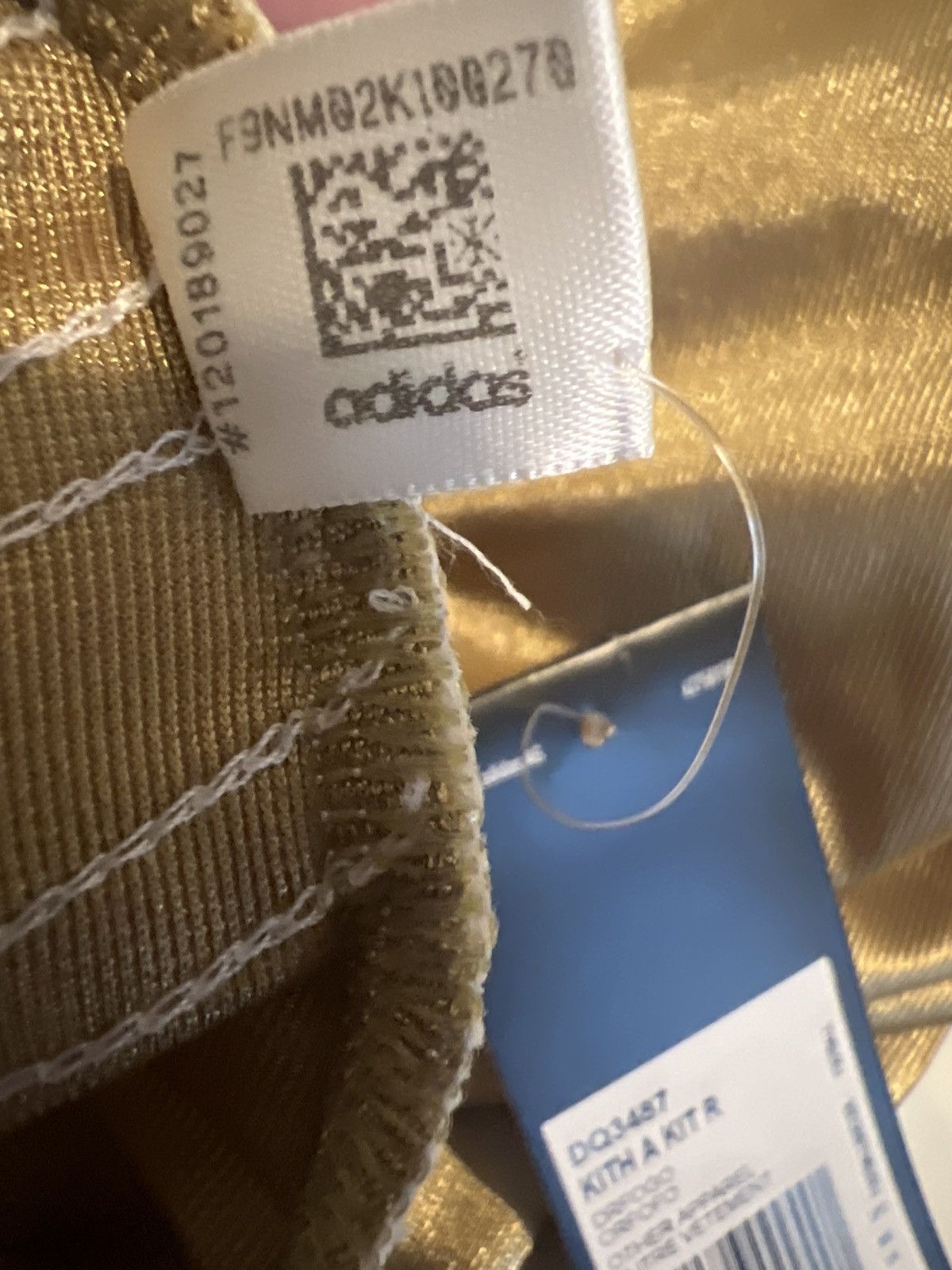 Adidas × Kith KITH X ADIDAS SOCCER JERSEY GOLD Size US L / EU 52-54 / 3 - 9 Thumbnail