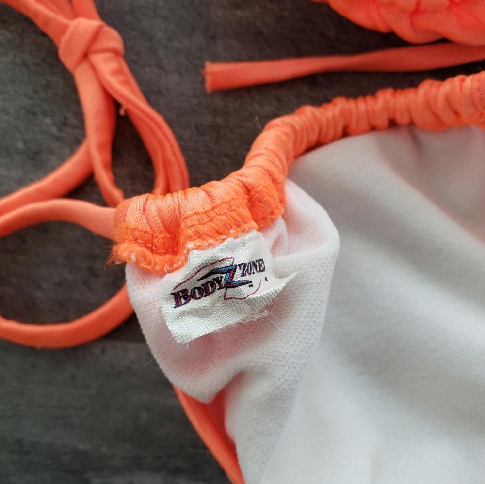 Designer Orange Neon BodyZone Bikini Top Size ONE SIZE - 4 Thumbnail