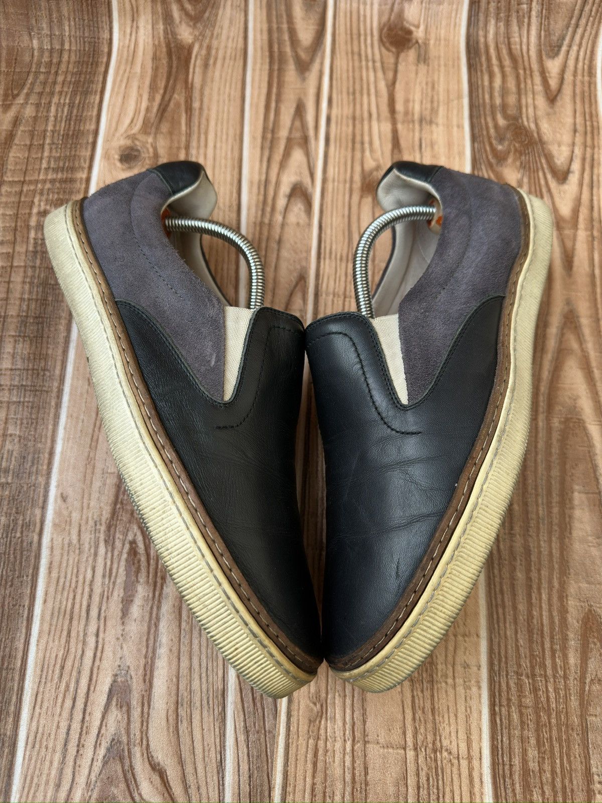 Maison Margiela Maison Martin Margiela Ss15 Slip On Black Leather Suede. Size US 9 / EU 42 - 6 Thumbnail