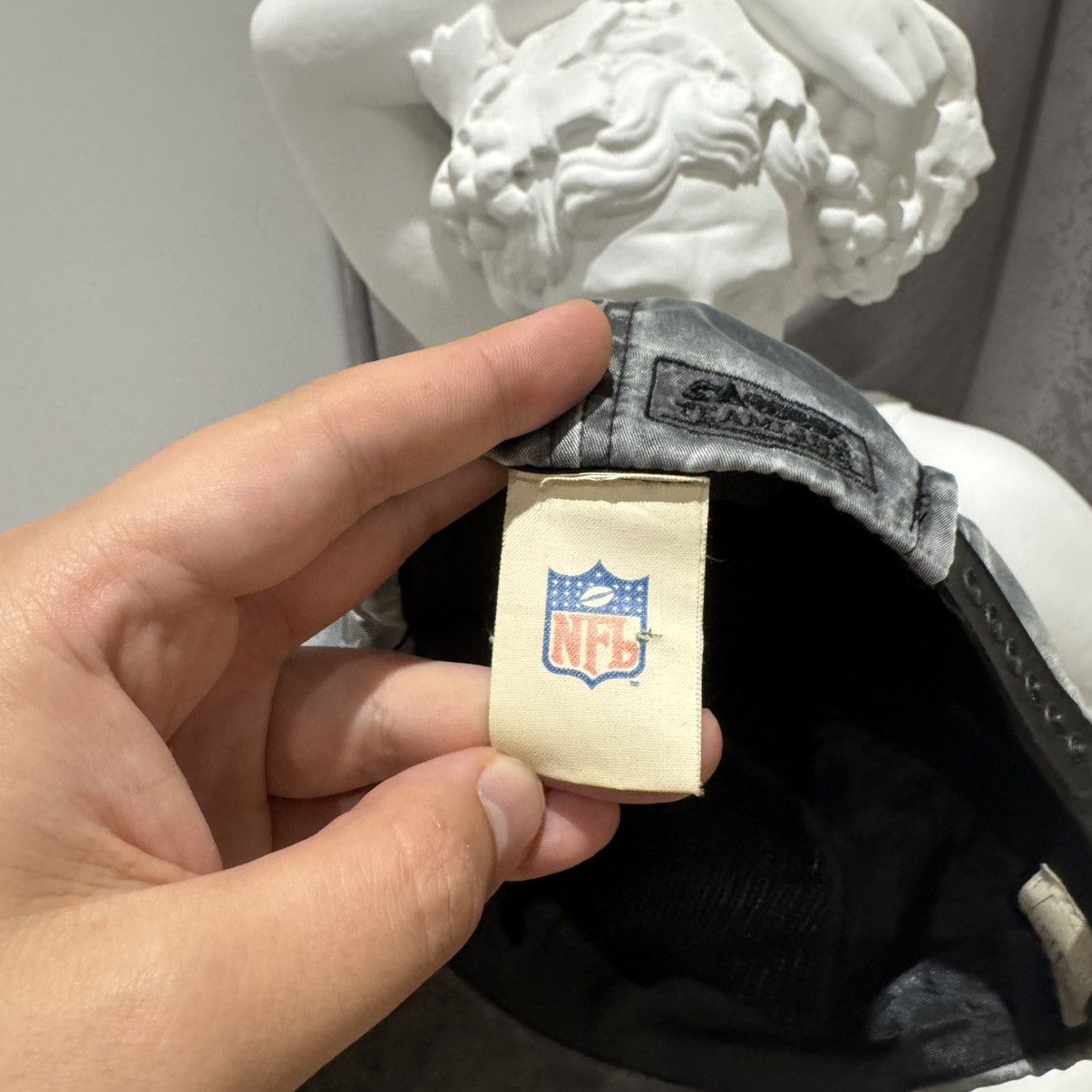 New Era Vintage 90s Oakland Riders NFL Campri Teamline Cap Size ONE SIZE - 7 Thumbnail