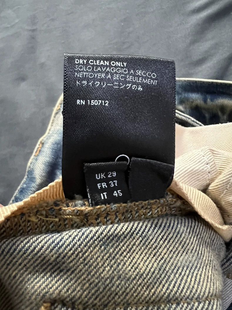 Amiri Amiri 18FW Camellia Patchwork Blue jeans Size US 29 - 5 Thumbnail
