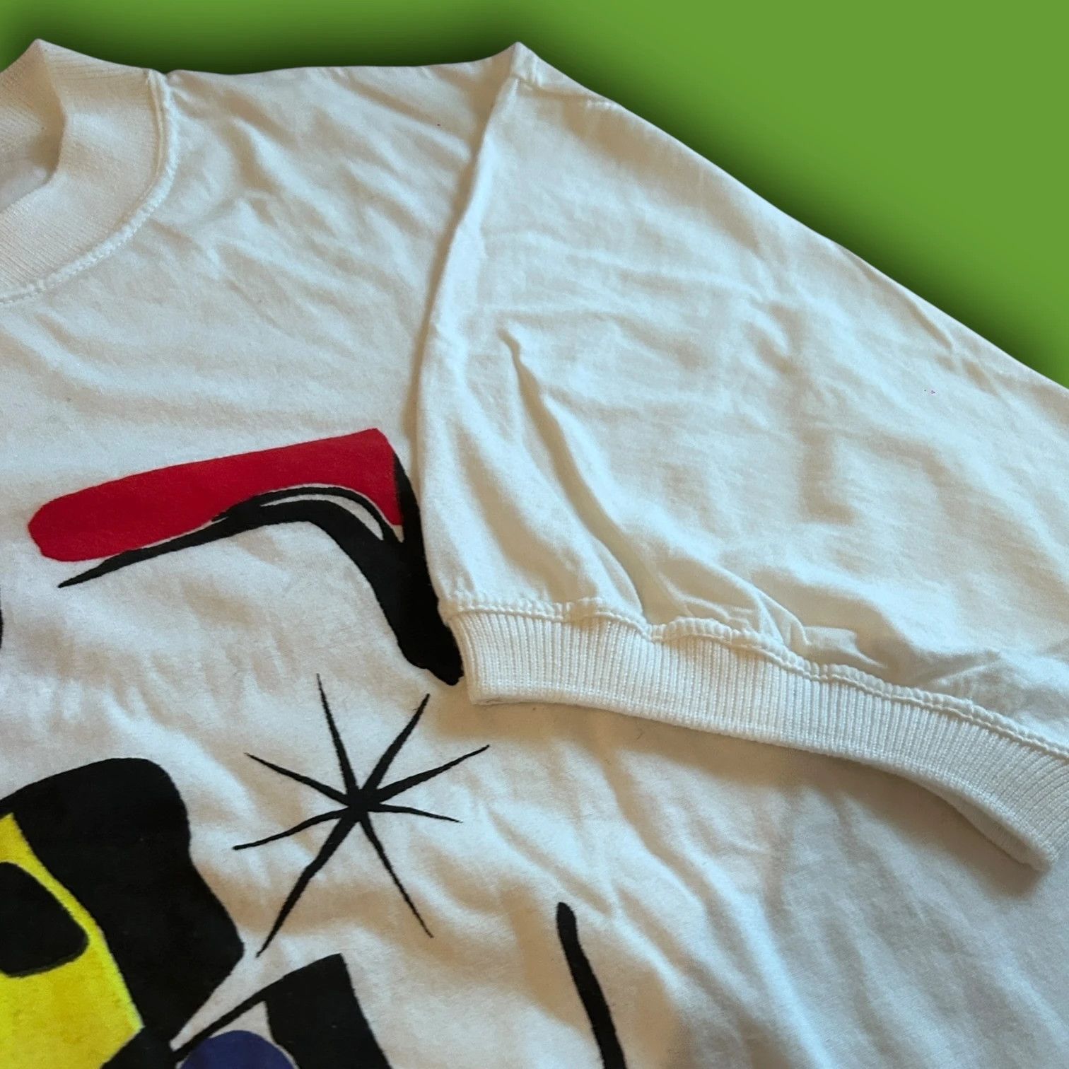 Other Vintage 80s Joan Miro Art Sweatshirt Size US M / EU 48-50 / 2 - 4 Thumbnail