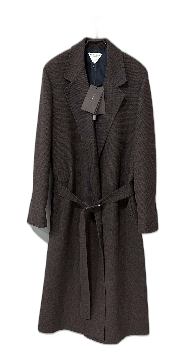 Bottega Veneta Long Woven Coat from Bottega Veneta Size M / US 6-8 / IT 42-44 - 1 Thumbnail