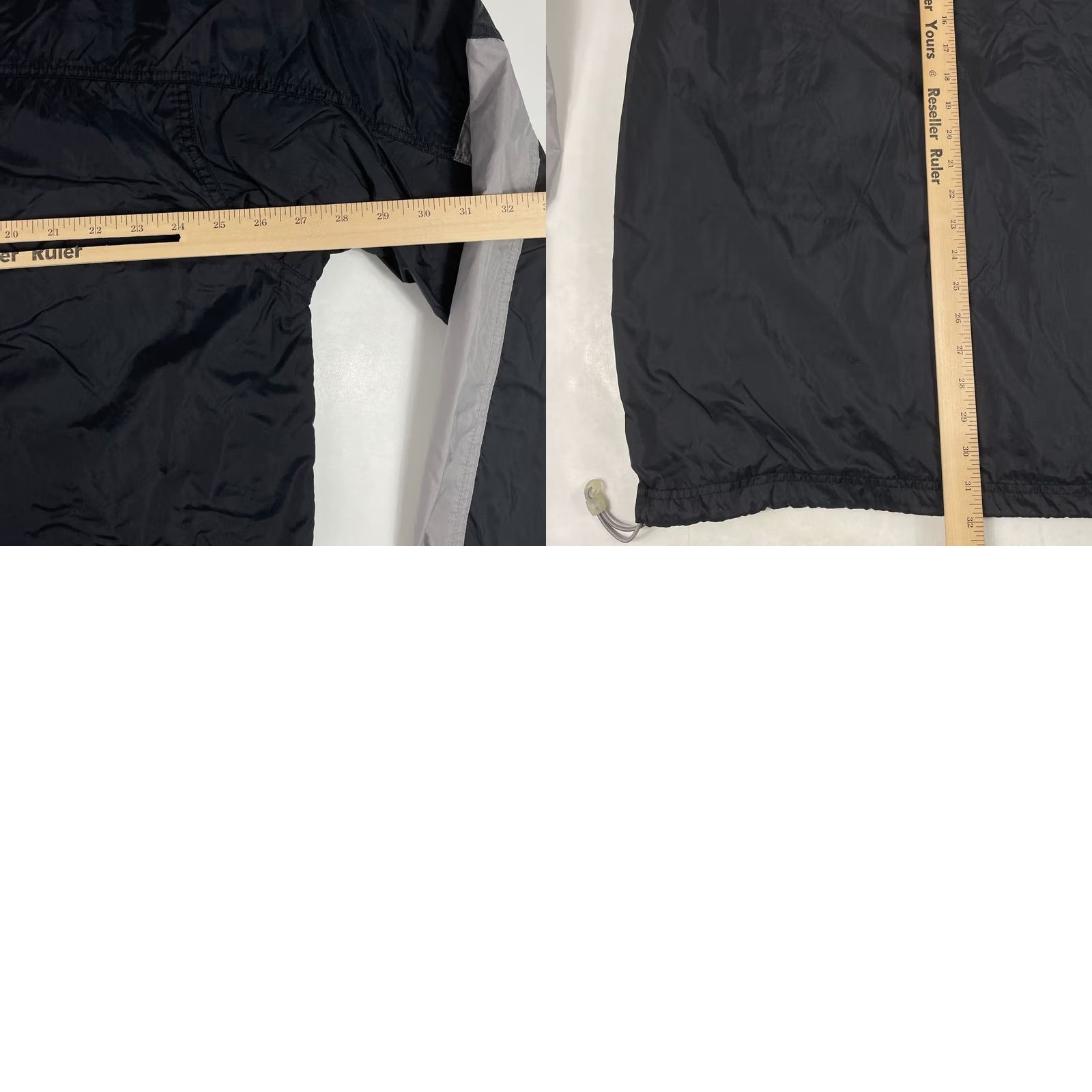 Nike VINTAGE Nike Jacket Mens 2XL Black Full Zip Swoosh Lined Windbreaker 90s - Mens Jacket Black 2XL Nike Full Zip Swoosh Lined Windbreaker 90s Size US XXL / EU 58 / 5 - 9 Thumbnail