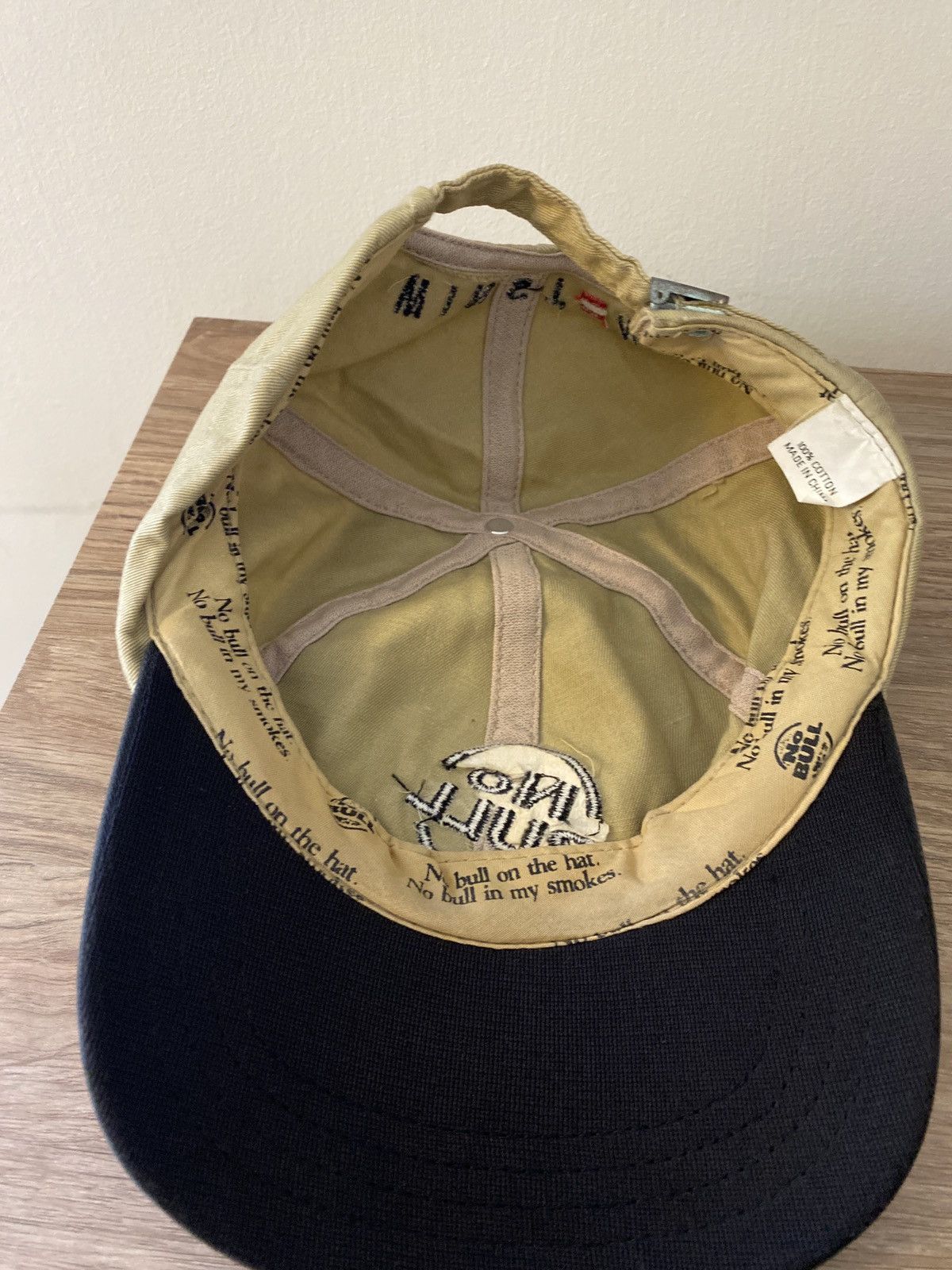 Vintage Vintage 90’s Winston Cigarettes No Bull Strapback Hat Cap Size ONE SIZE - 13 Thumbnail