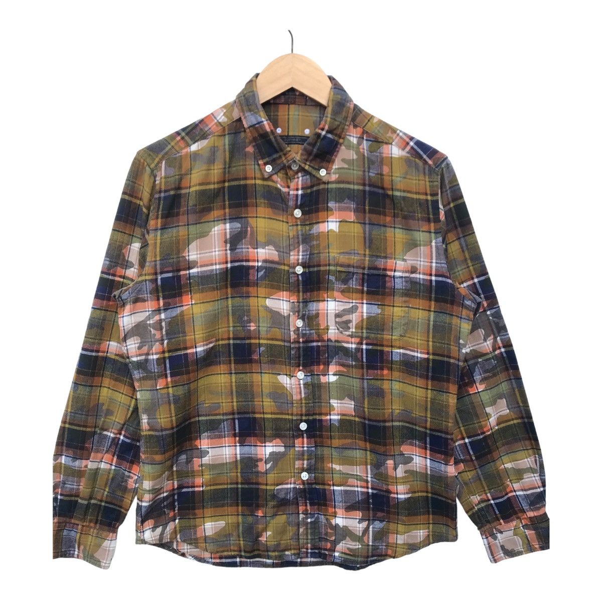 Sophnet. Sophnet Longsleeve Camo Style Streetwear Button Ups Shirt Size US M / EU 48-50 / 2 - 2 Thumbnail