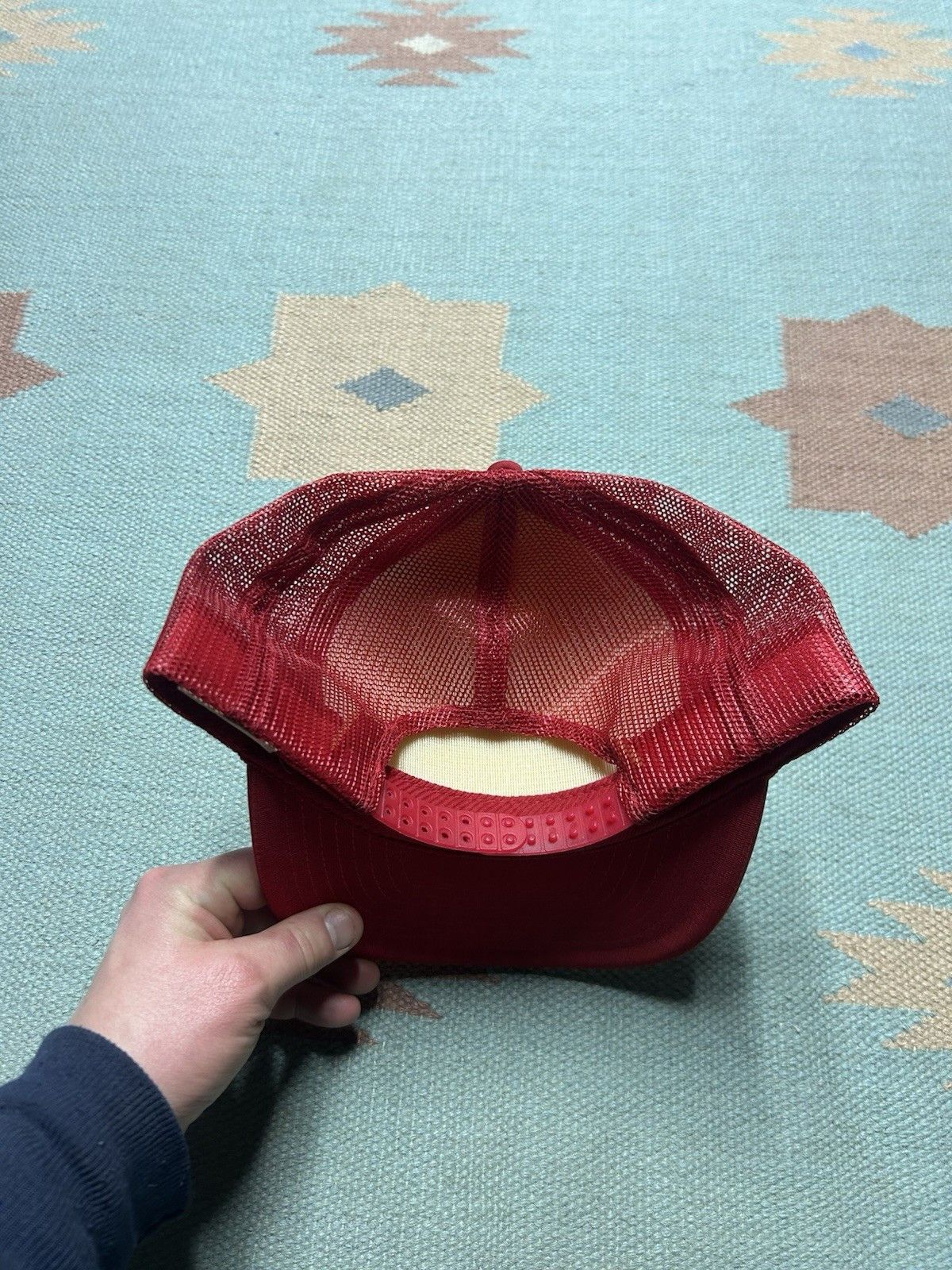 Vintage Vintage trucker hat mesh farmall f-20 tractor farm snapback Size ONE SIZE - 5 Thumbnail