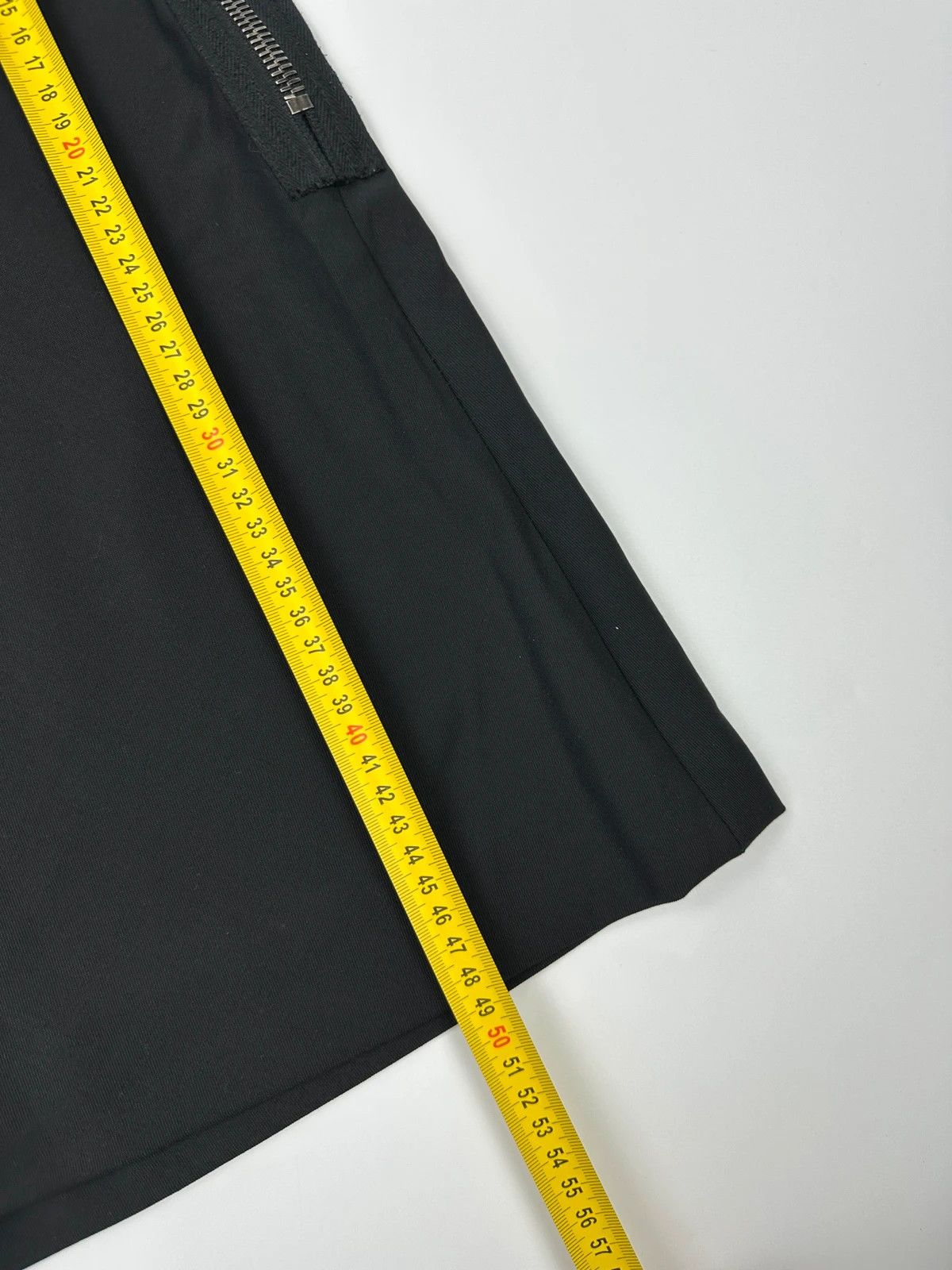 Prada Prada Sport 00’s Black Wool Mid Length Skirt Size 28" / US 6 / IT 42 - 10 Thumbnail
