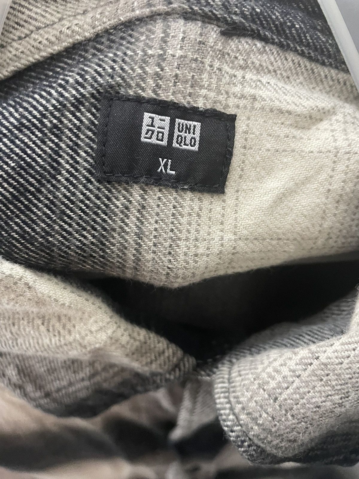 Japanese Brand × Uniqlo Uniqlo Shadow Plaid Flanel Size US XL / EU 56 / 4 - 6 Thumbnail