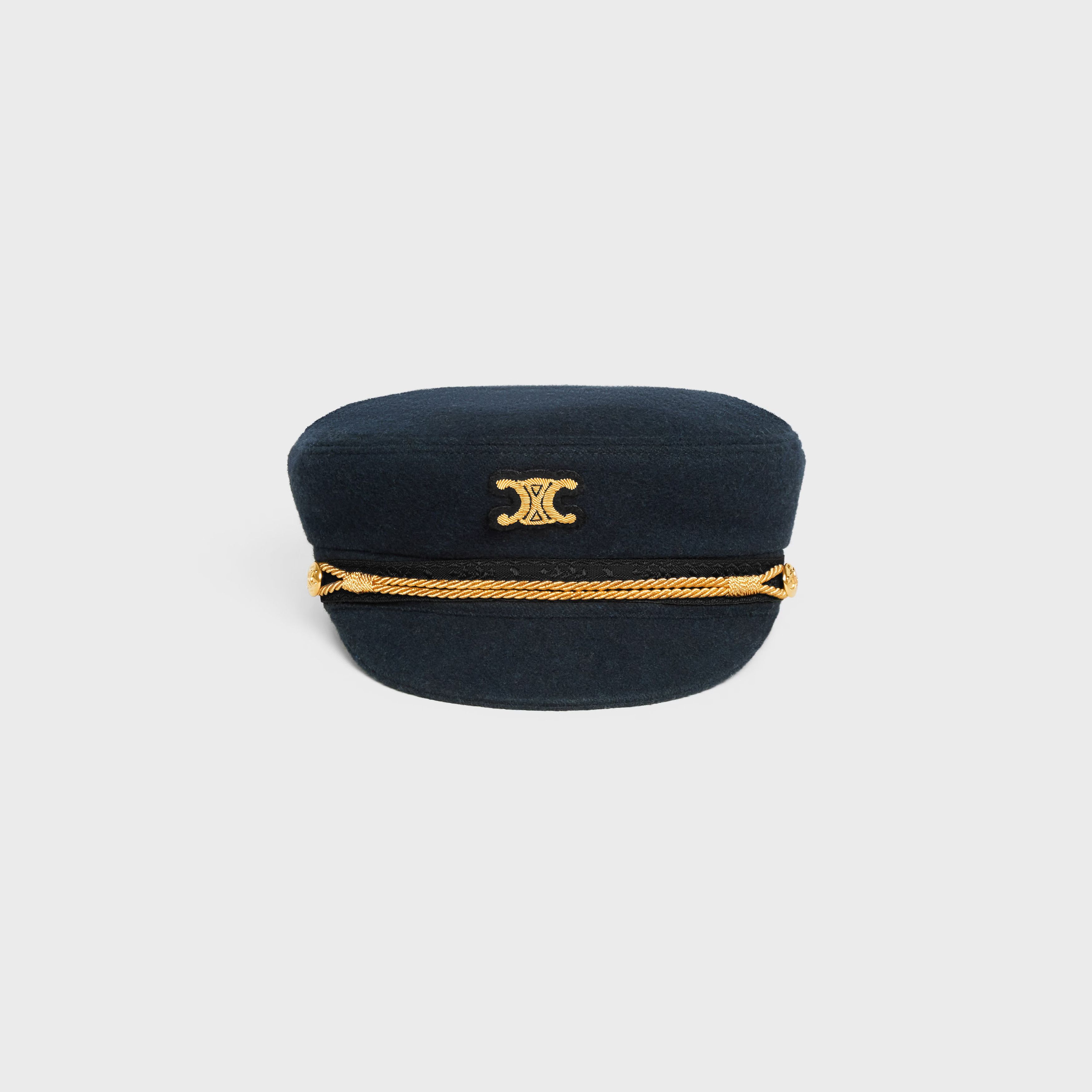 Celine o1bcso1str0925 2AUS1327V Size: OS / Hat / Cap in Dark Navy Size ONE SIZE - 3 Thumbnail