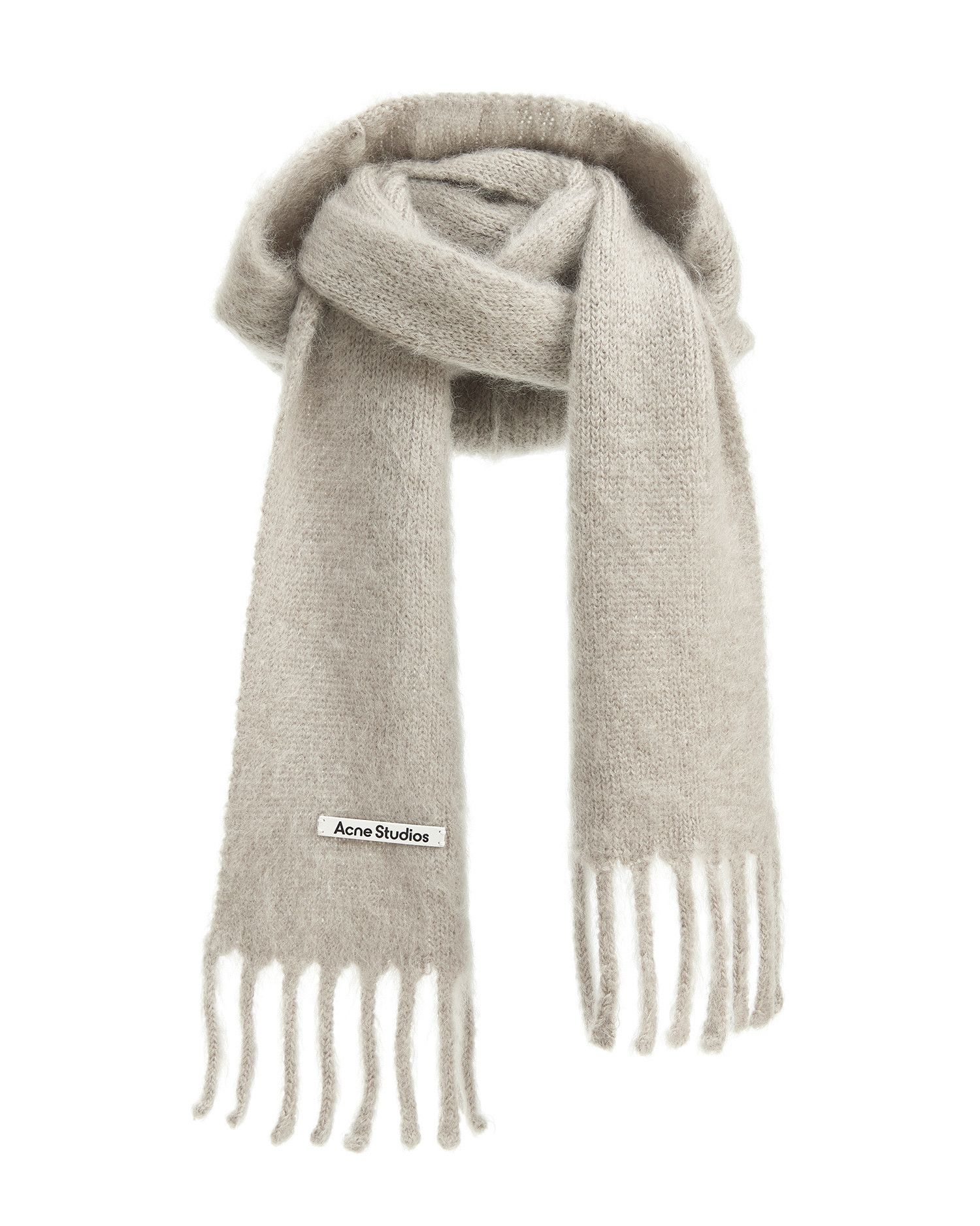 Acne Studios Acne Studios Fringe Trim Scarf Size ONE SIZE - 1 Thumbnail