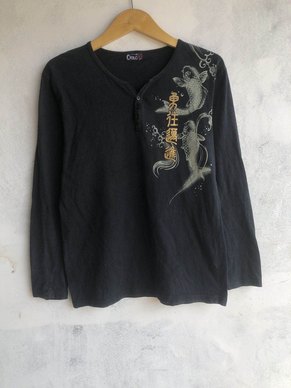 Hysteric Glamour JAPANESE Gothic Poem LongSleeve Sukajan Style Size US M / EU 48-50 / 2 - 1 Thumbnail