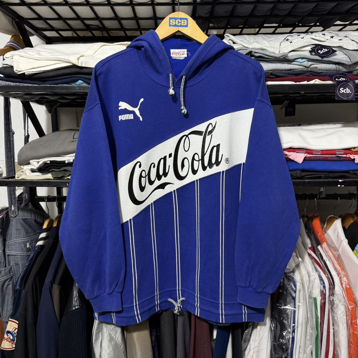 Vintage Vintage coca cola hoodie Size US M / EU 48-50 / 2 - 1 Thumbnail