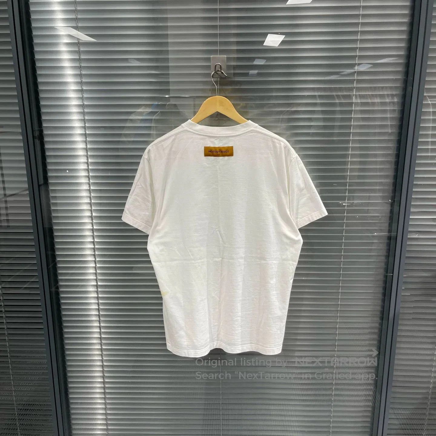 Louis Vuitton White House & Musical Notes Graphic Short Sleeve Tee. Size US L / EU 52-54 / 3 - 2 Thumbnail