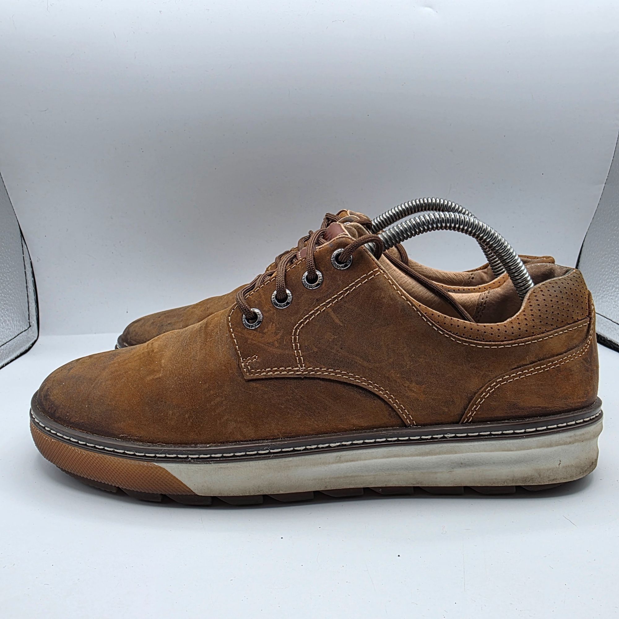 Johnston & Murphy Johnston and Murphy McGuffey Mens Size 9 M Brown Plain Toe S Size US 9 / EU 42 - 13 Thumbnail