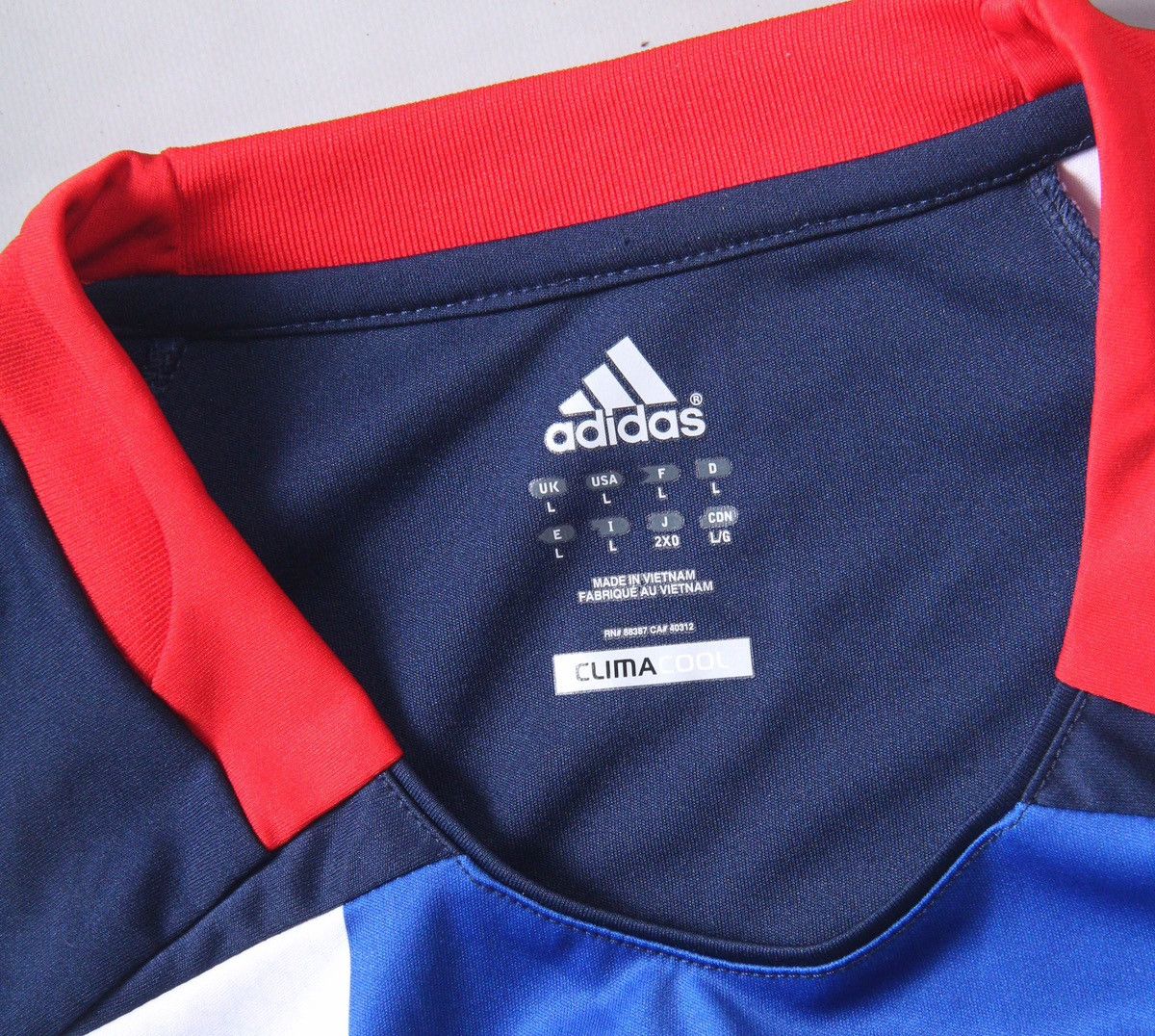 Adidas Adidas Olympic Home 2012 England W55808 Tee T Shirt Jersey L Size US L / EU 52-54 / 3 - 3 Thumbnail
