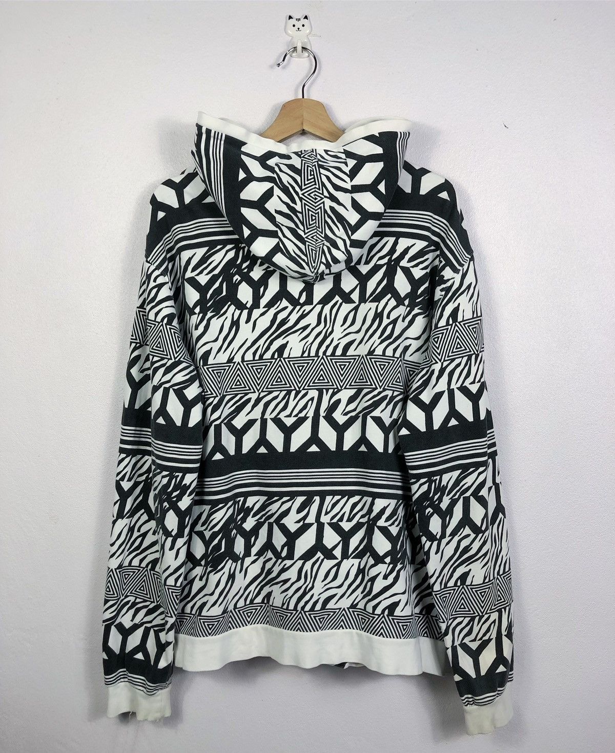 O'Neill × Vintage Rare Vintage Oneill Surf All Over Print Hoodie Size US L / EU 52-54 / 3 - 7 Thumbnail