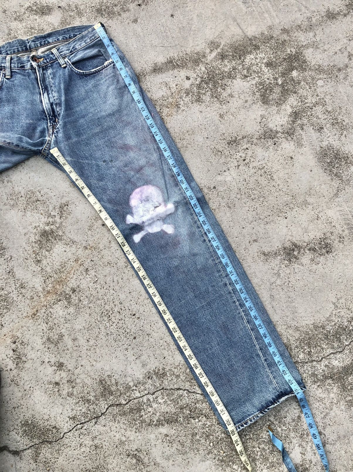 Edwin WIDE LEG SELVEDGE EDWIN PAINTED DENIM Size US 34 / EU 50 - 16 Thumbnail