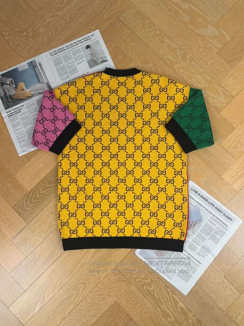 Gucci Gucci Rainbow series logo full-print short-sleeved pullove Size XS / US 0-2 / IT 36-38 - 2 Thumbnail