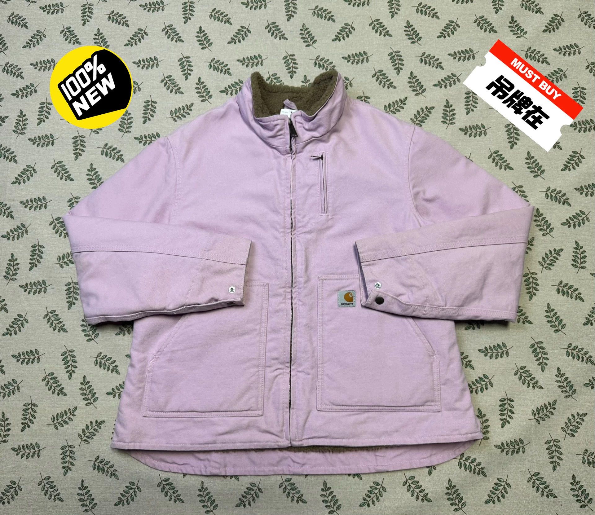 Carhartt Vintage Carhartt WJ022 Faded Petal Pink XL Jacket Size US XL / EU 56 / 4 - 1 Thumbnail