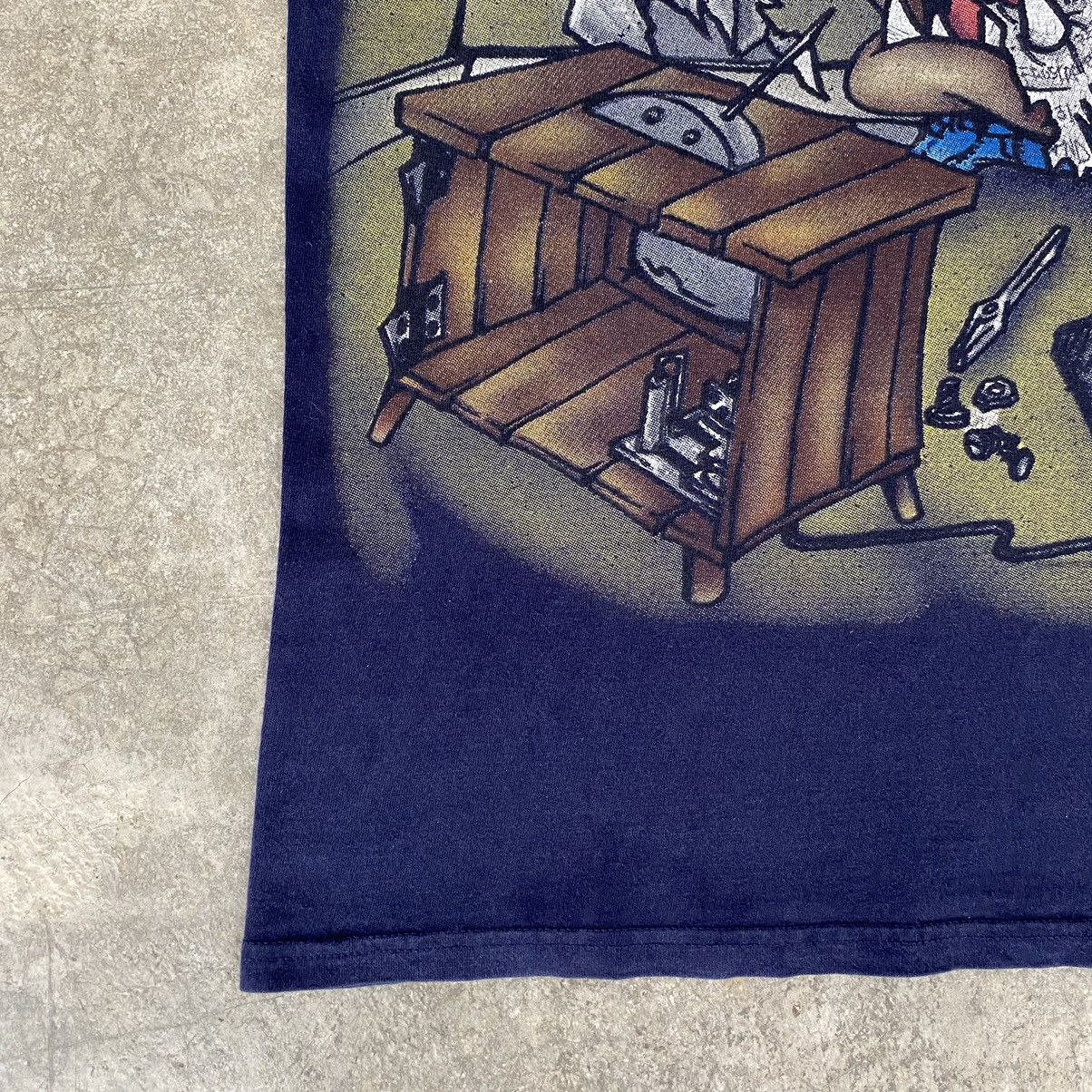 Vintage Vintage 1997 Taz Mania Looney Tunes Over Print Tee Size US L / EU 52-54 / 3 - 7 Thumbnail