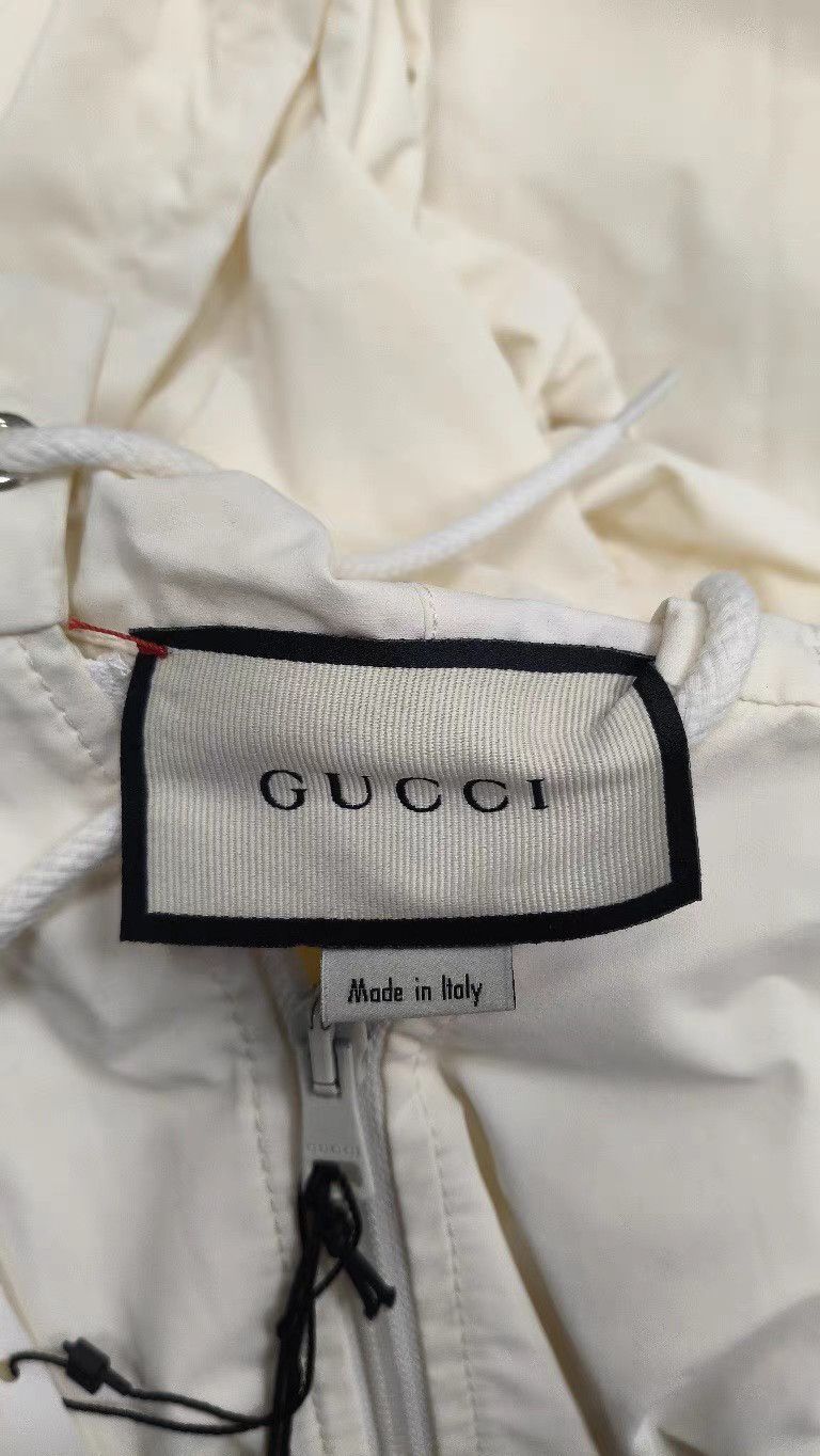 Gucci Gucci Web Red Green Stripe Logo Hooded Windbreaker K2 Size US M / EU 48-50 / 2 - 3 Thumbnail
