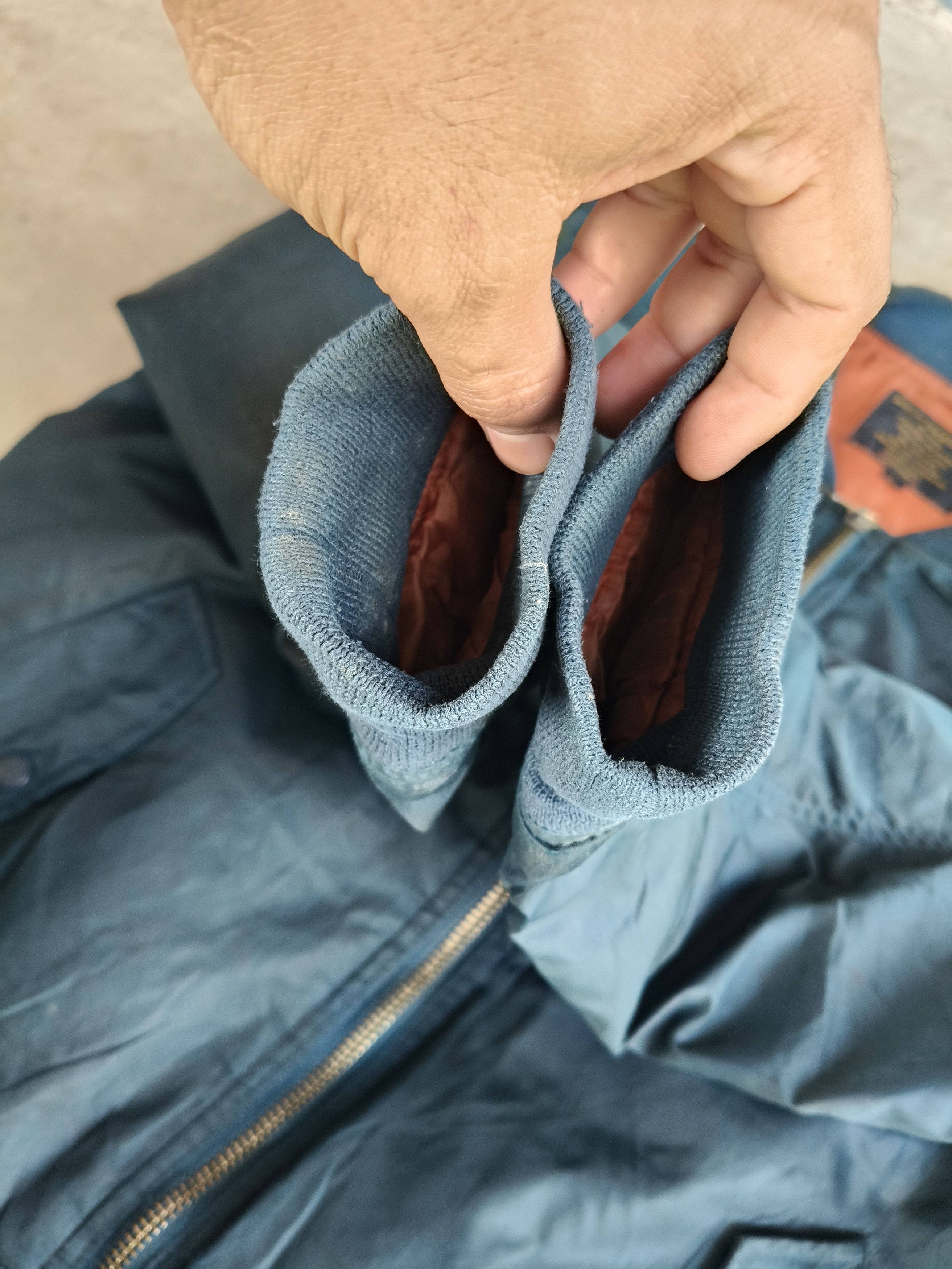 Japanese Brand Bomber Jacket Fly' Sman Size US L / EU 52-54 / 3 - 9 Thumbnail