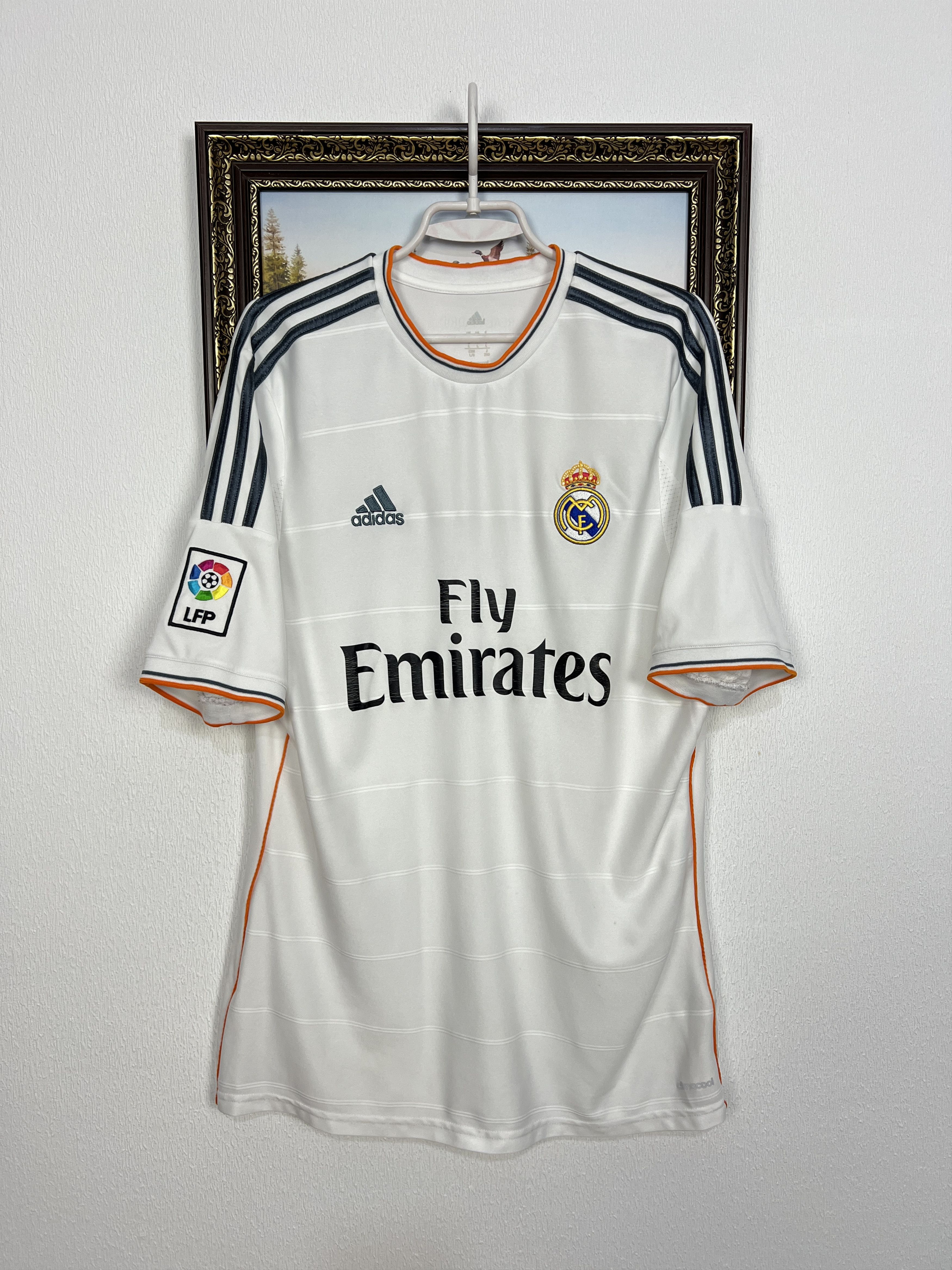 Adidas Real Madrid football shirt 2013 Soccer Adidas Jersey Trikot Size US L / EU 52-54 / 3 - 1 Thumbnail
