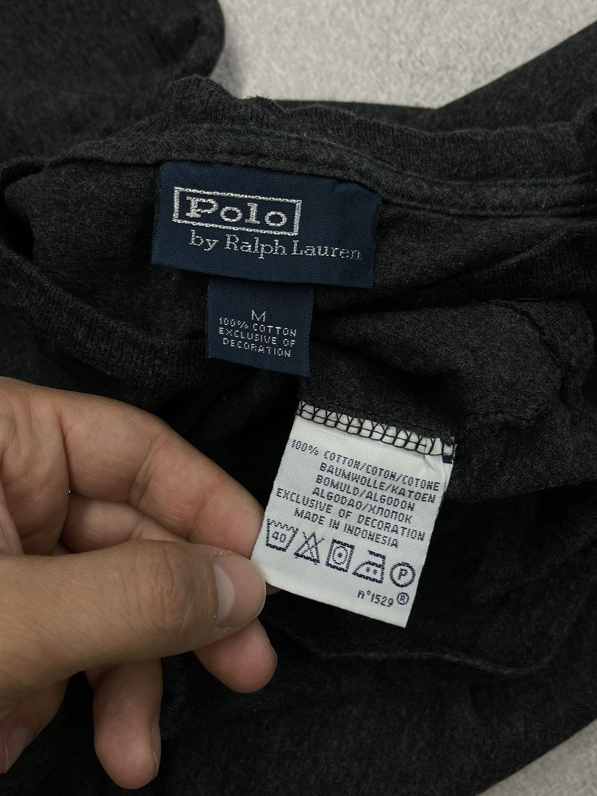 Polo Ralph Lauren Vintage Polo Ralph Lauren Grey T Shirt Y2K Rugby Size US M / EU 48-50 / 2 - 6 Thumbnail