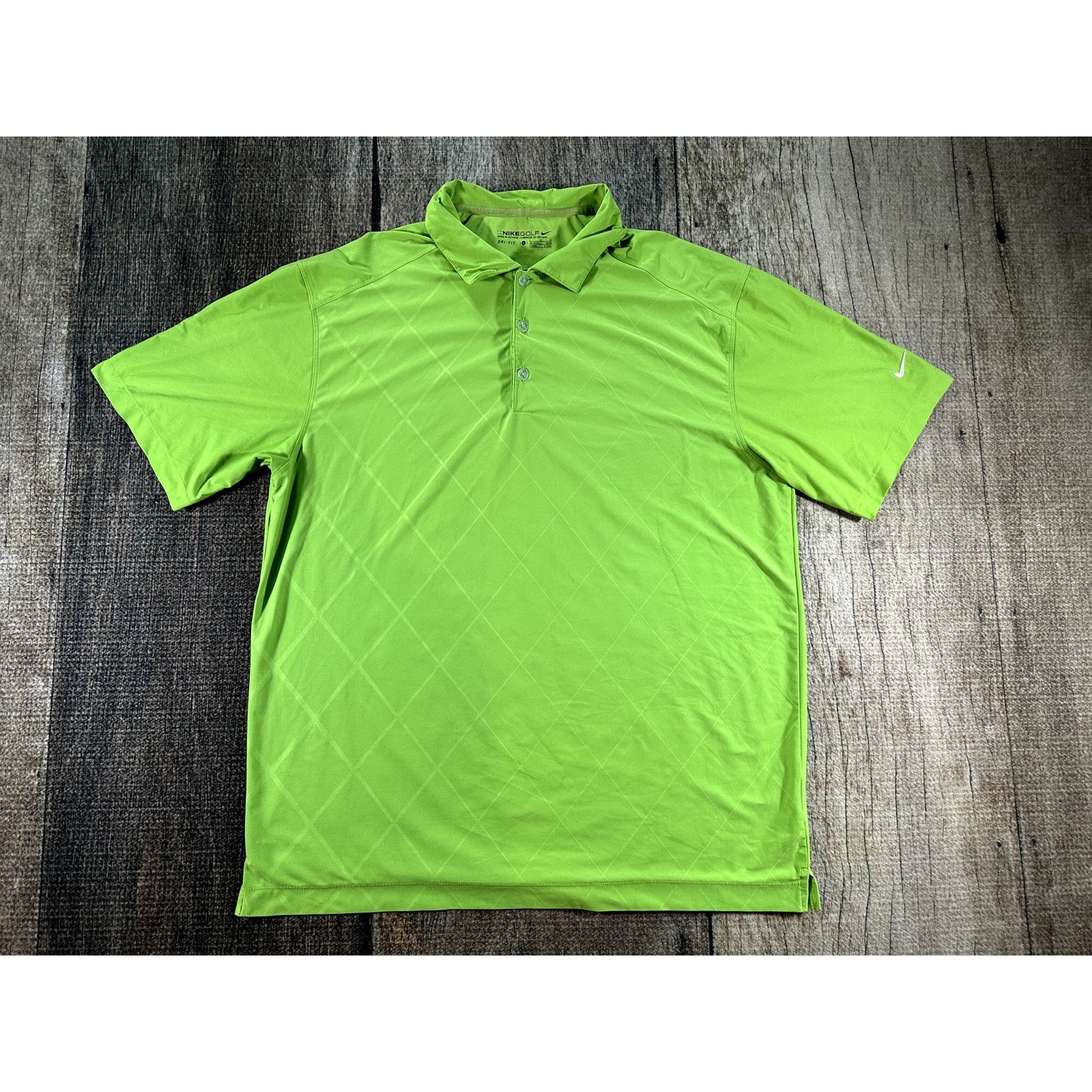 Nike Nike Golf Standard Dri Fit Green Diamond Polo Shirt Mens Lg Size US L / EU 52-54 / 3 - 1 Thumbnail