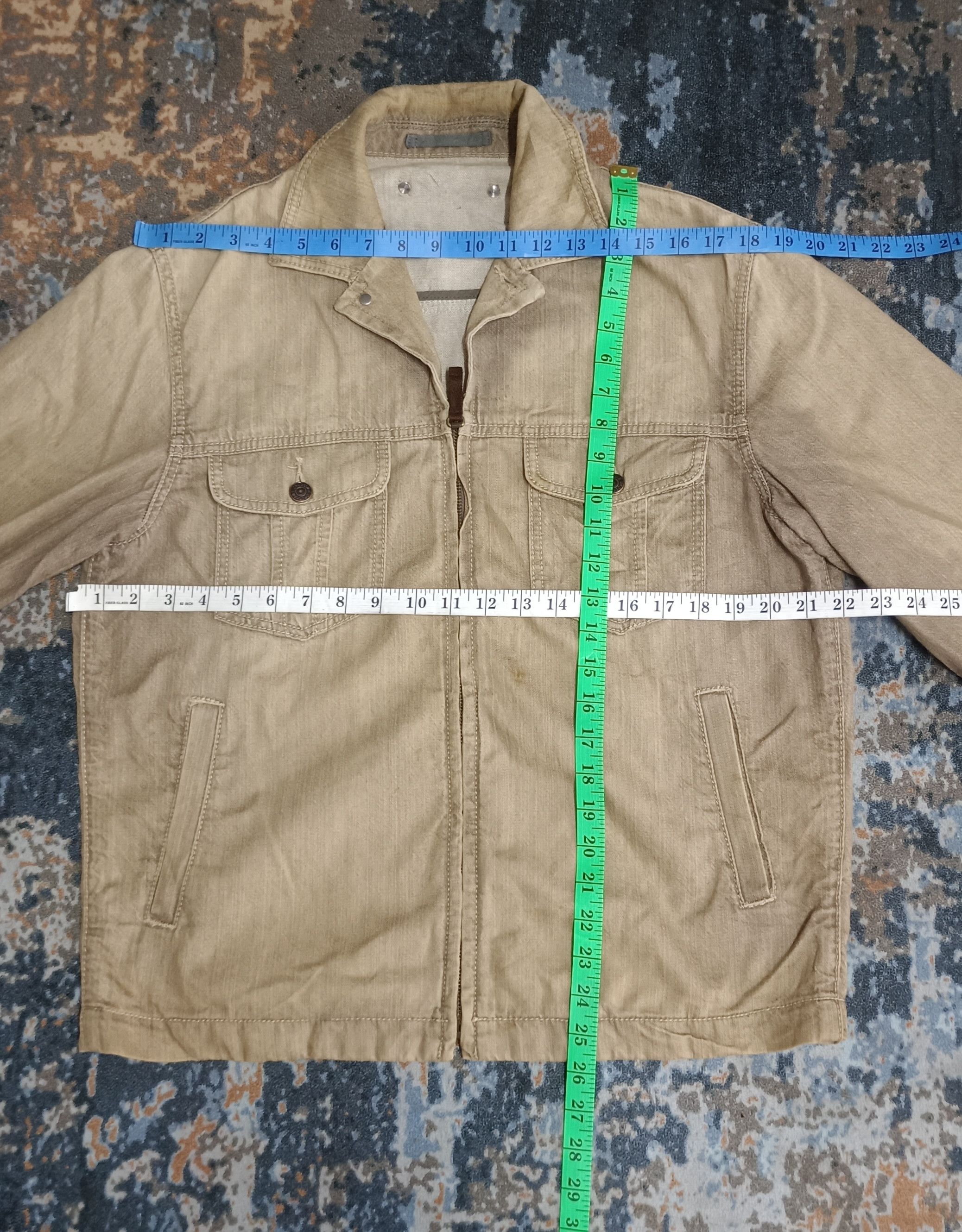 Japanese Brand Crocodile Men Denim Zipper Jacket Size US M / EU 48-50 / 2 - 14 Thumbnail