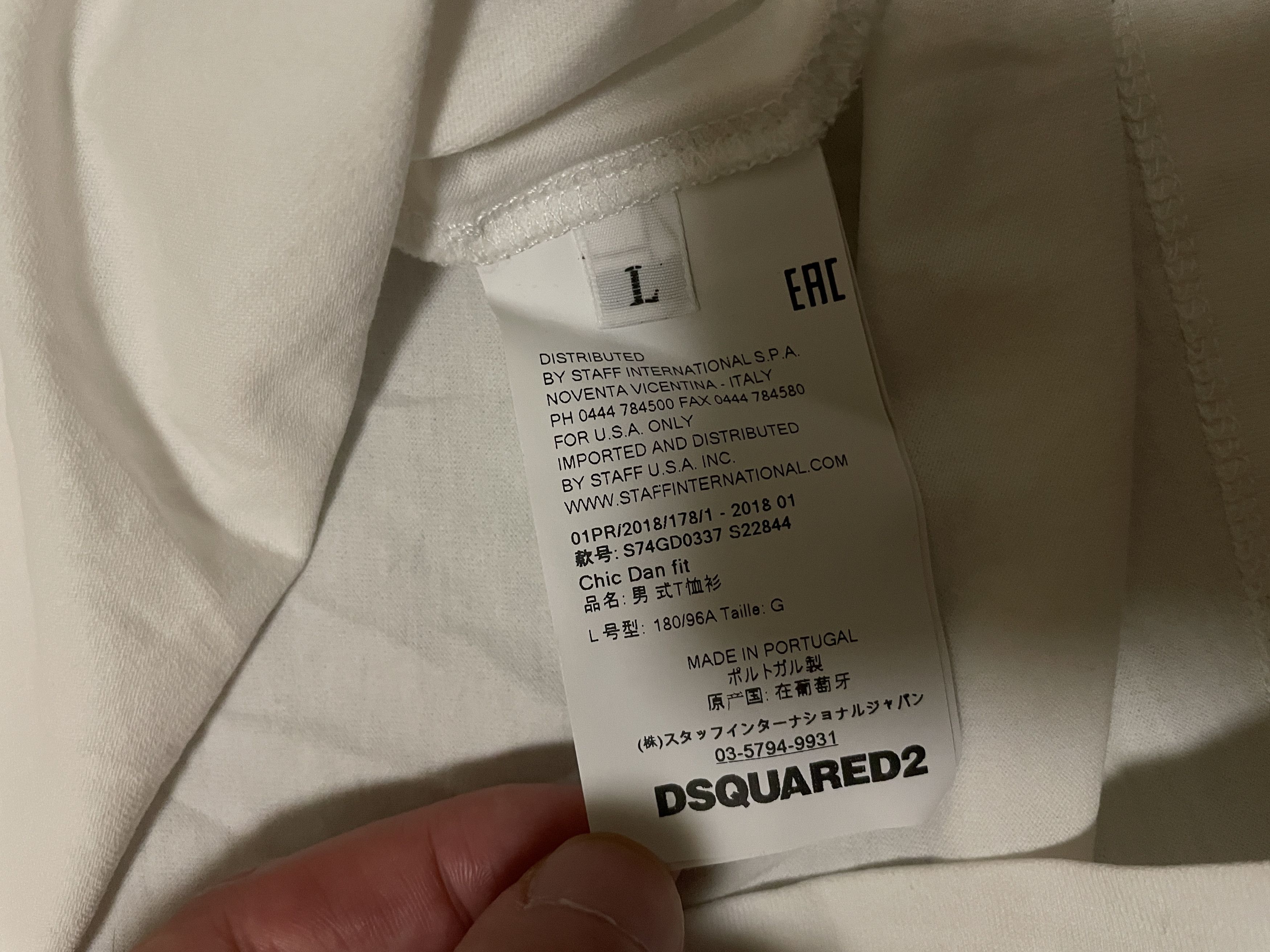 Dsquared2 dsquared2 Raccoon Roasted Fire T-Shirt Size L Size US L / EU 52-54 / 3 - 7 Thumbnail