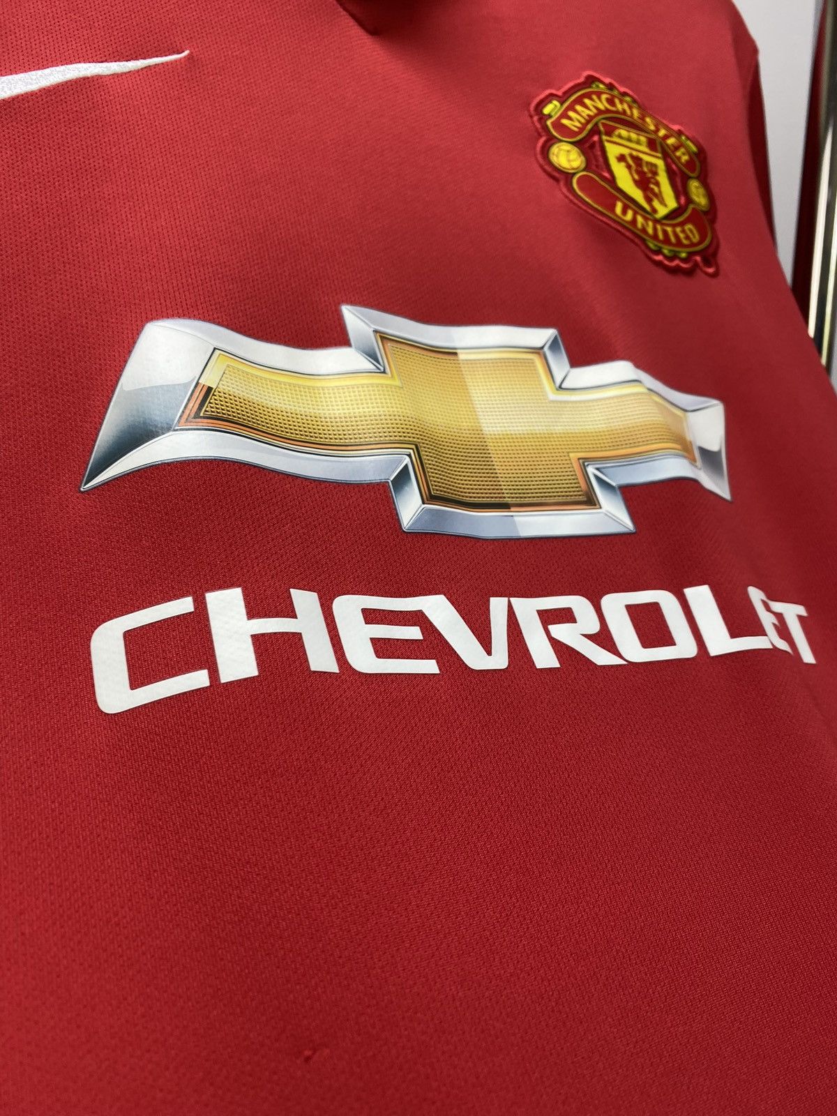 Nike Nike Manchester United 2014 2015 Home Football Shirt Jersey Size US M / EU 48-50 / 2 - 12 Thumbnail