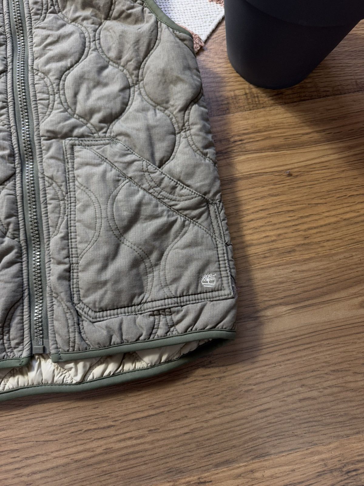Timberland VINTAGE TIMBERLAND TWO-WAY QUILTED NYLON LINER JACKET Size M / US 6-8 / IT 42-44 - 5 Thumbnail