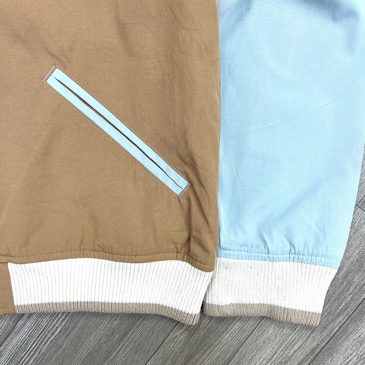 Vintage Ne-net by Issey Miyake ThreeTone Logo Varsity Jacket