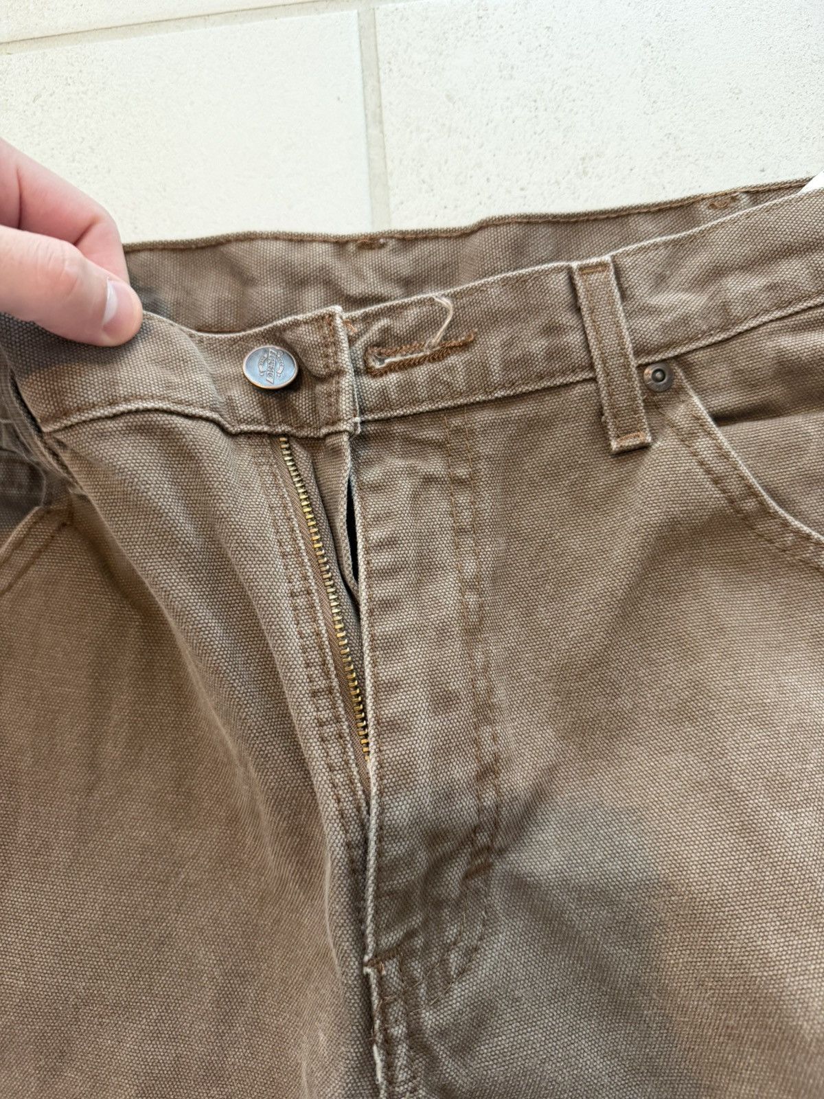 Dickies Dickies Men’s Brown Work Pants Size US 34 / EU 50 - 2 Thumbnail