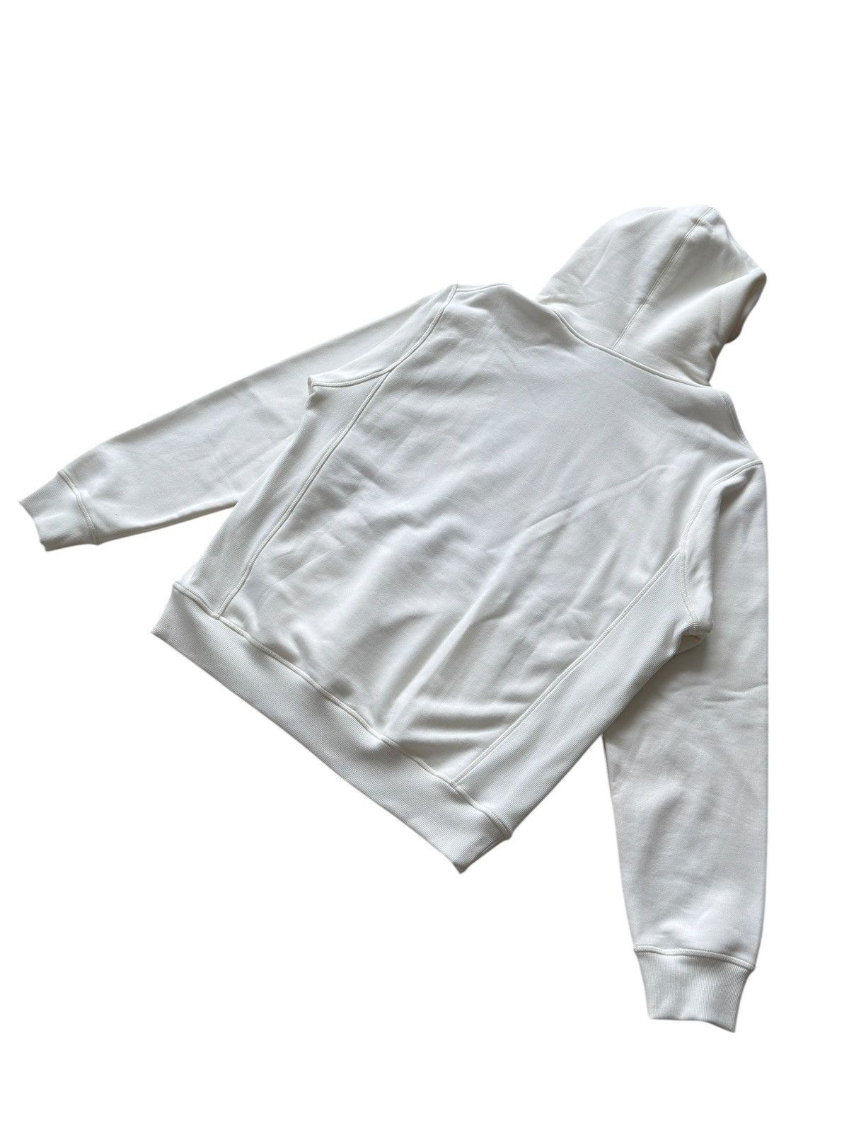 Dior Dior Flower Embroidered Logo White Sweatshirt Hoodie Size US XL / EU 56 / 4 - 5 Thumbnail