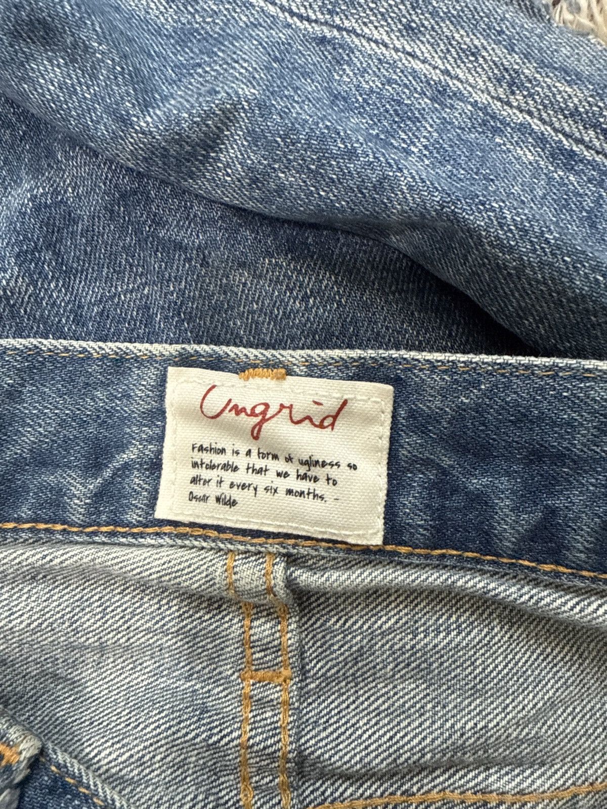 Denime JAPAN BRAND RIPPED DENIM UNGRID SELVEDGE Size US 29 - 11 Thumbnail