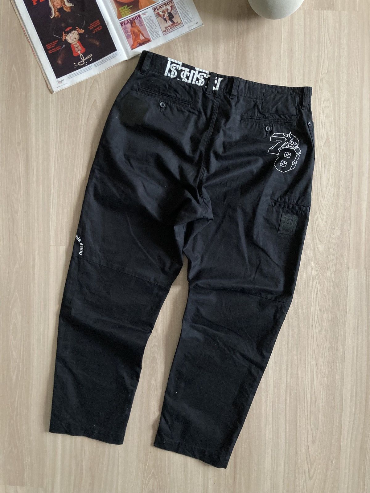 Diesel Vintage Diesel Pants Japanese Style Size US 33 - 5 Thumbnail