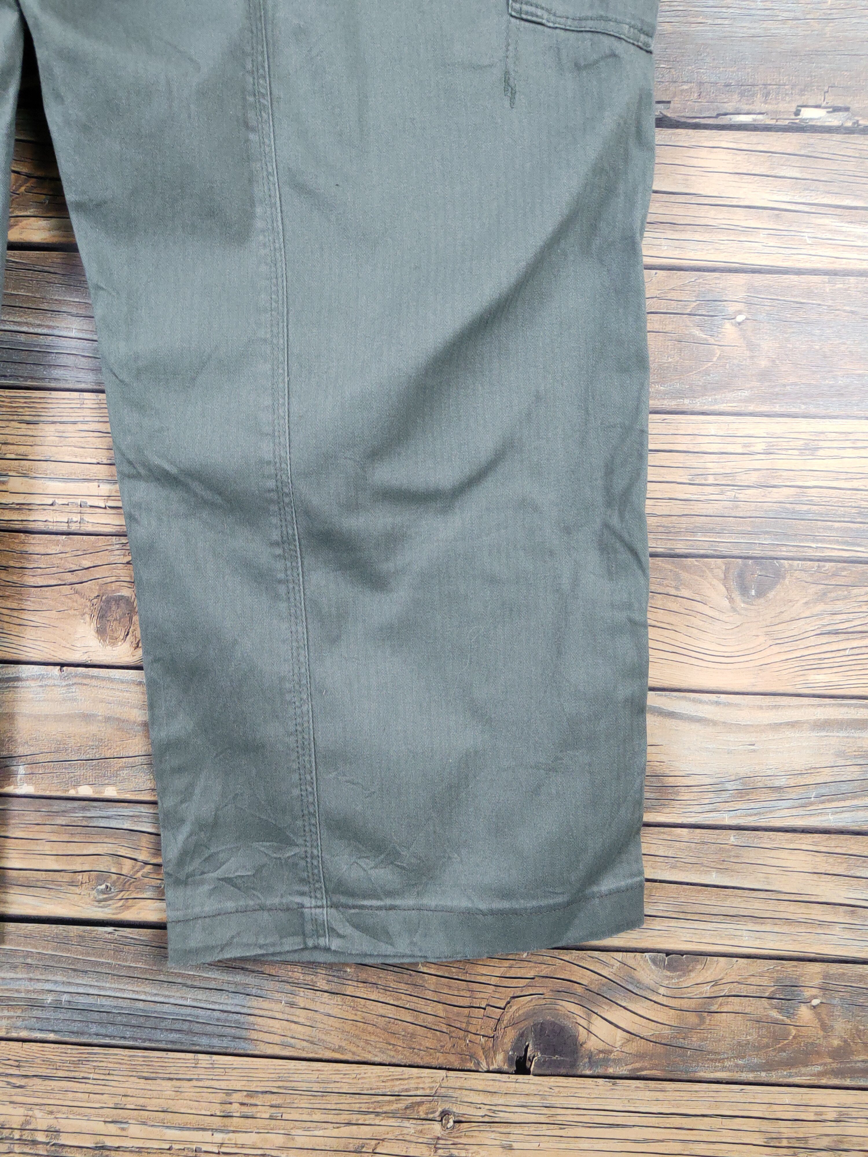 Japanese Brand Road Runner Green Multipocket Tactical Cargo Pants #W1029 Size US 36 / EU 52 - 11 Thumbnail