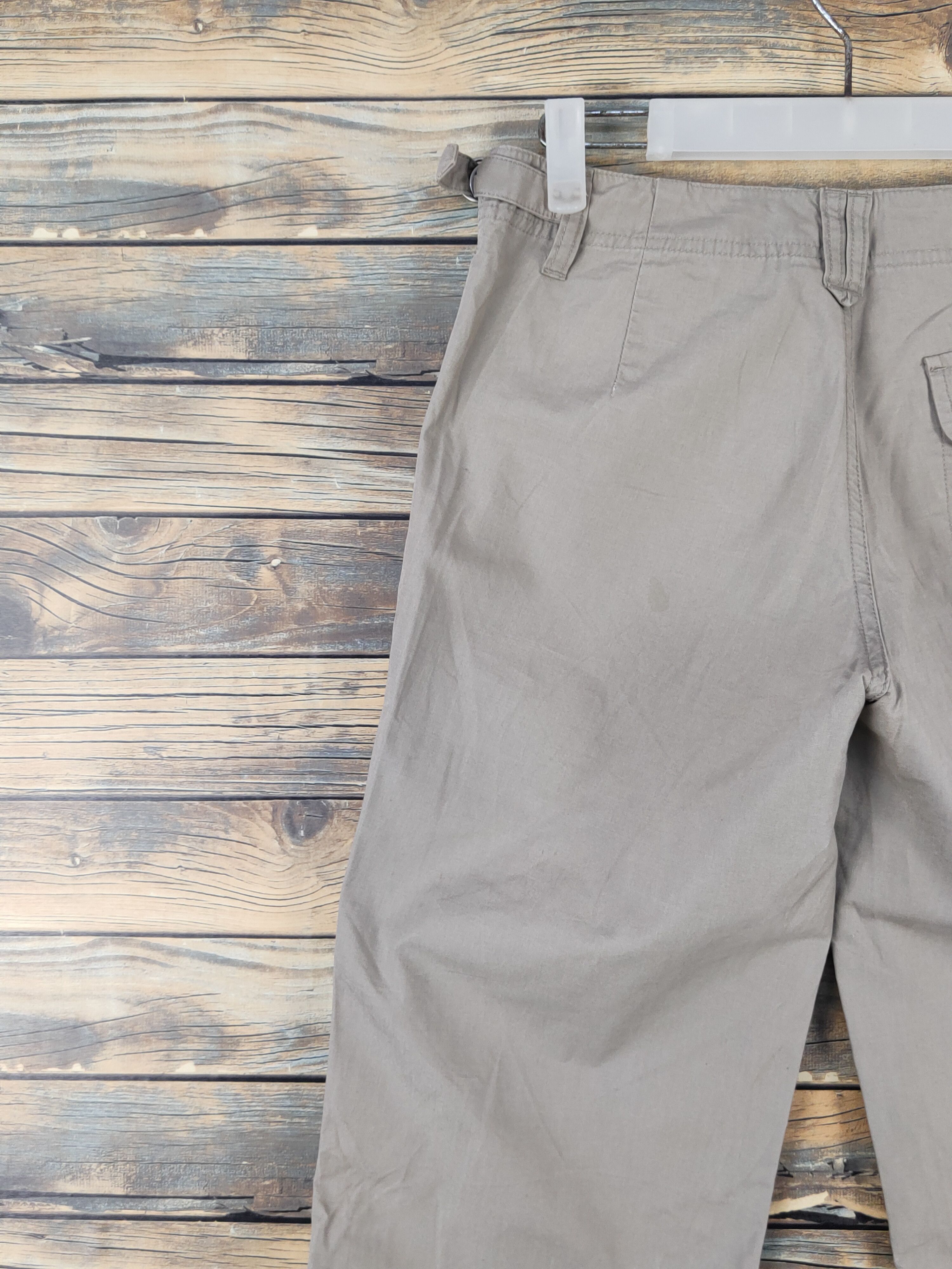 Giordano Giordano Khaki Multipocket Tactical Cargo Pants #W1581 Size 29" - 8 Thumbnail